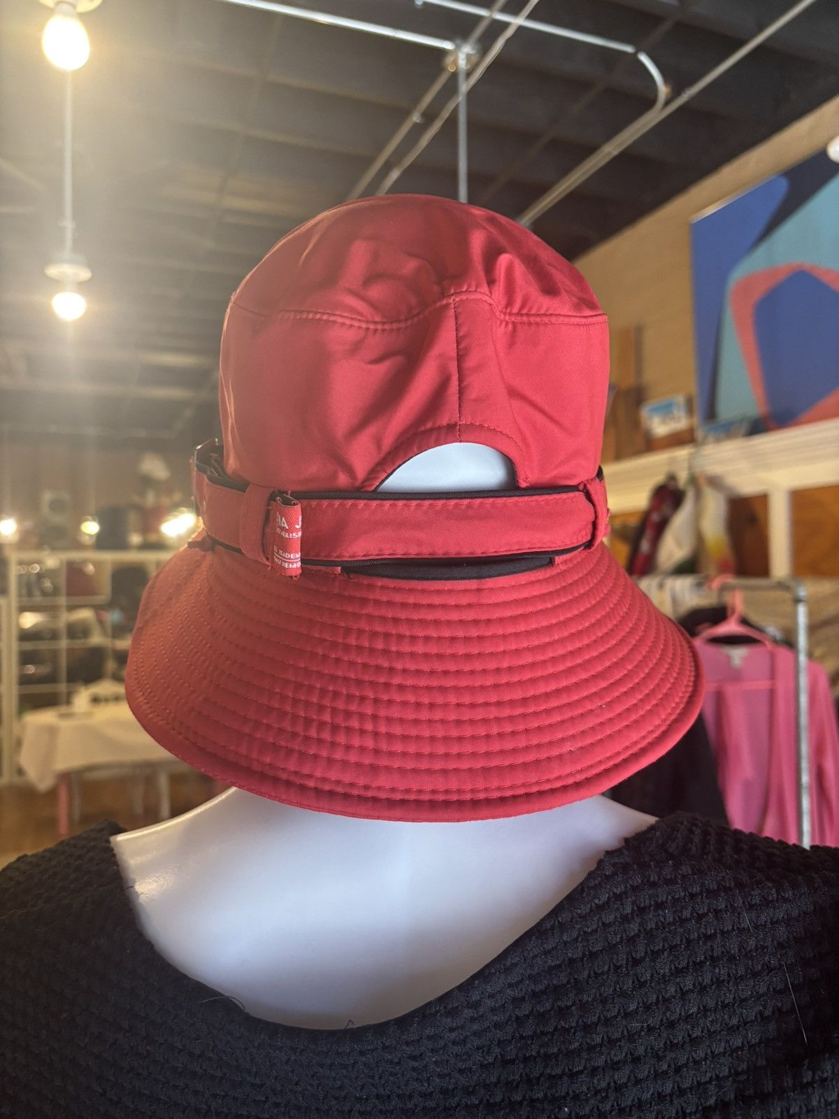 Other Red sun hat.wm-152 Size ONE SIZE - 4 Thumbnail