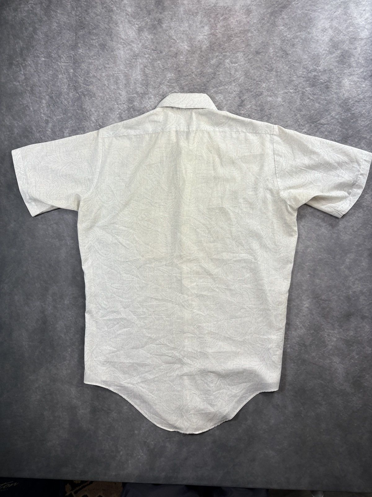 Vintage 1970s MGM Collection Vintage Shortsleeve Shirt Paisely Size US S / EU 44-46 / 1 - 5 Thumbnail