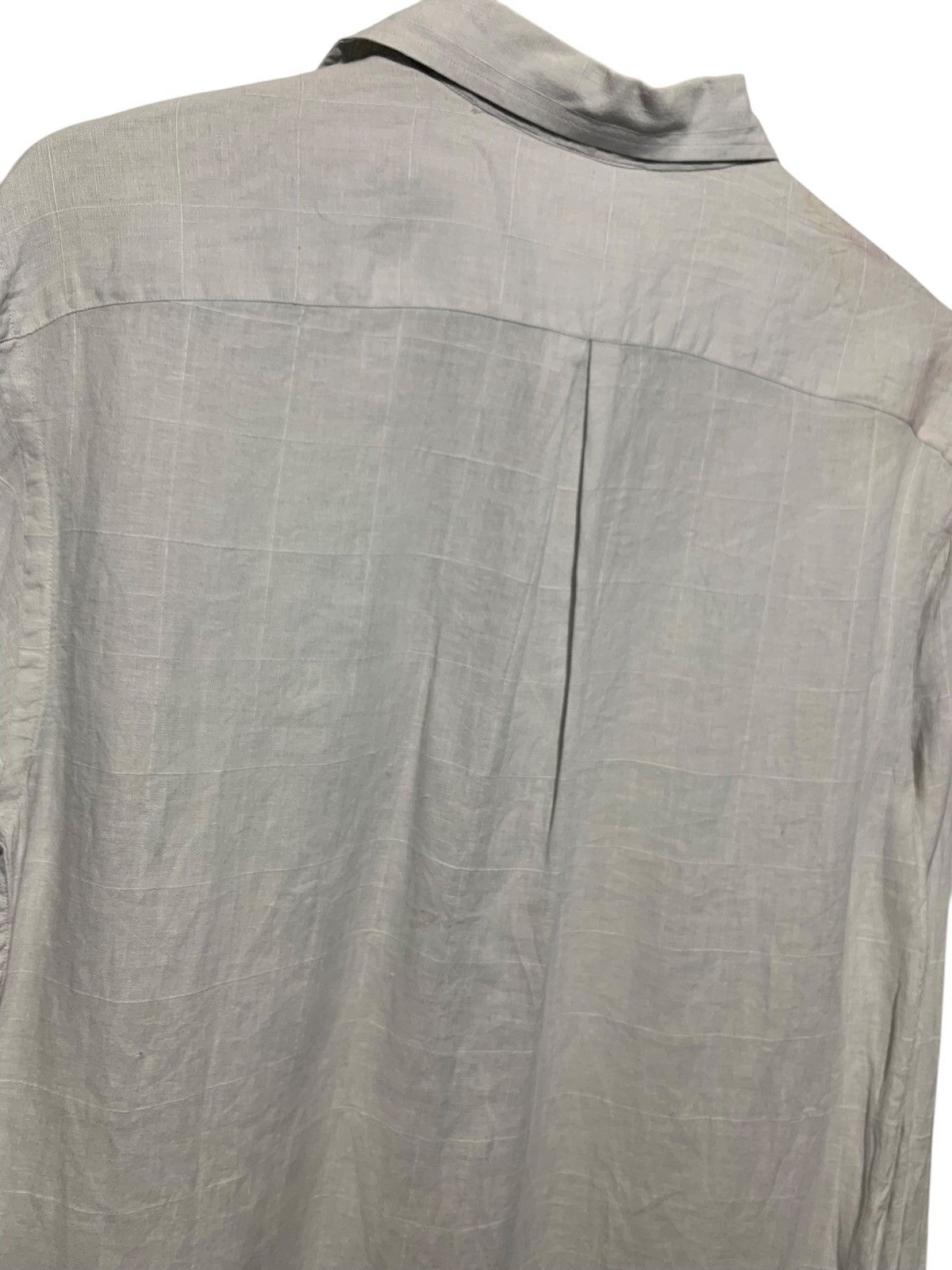 Ermenegildo Zegna Ermenegildo Zegna Linen button up shirt Size US M / EU 48-50 / 2 - 8 Thumbnail