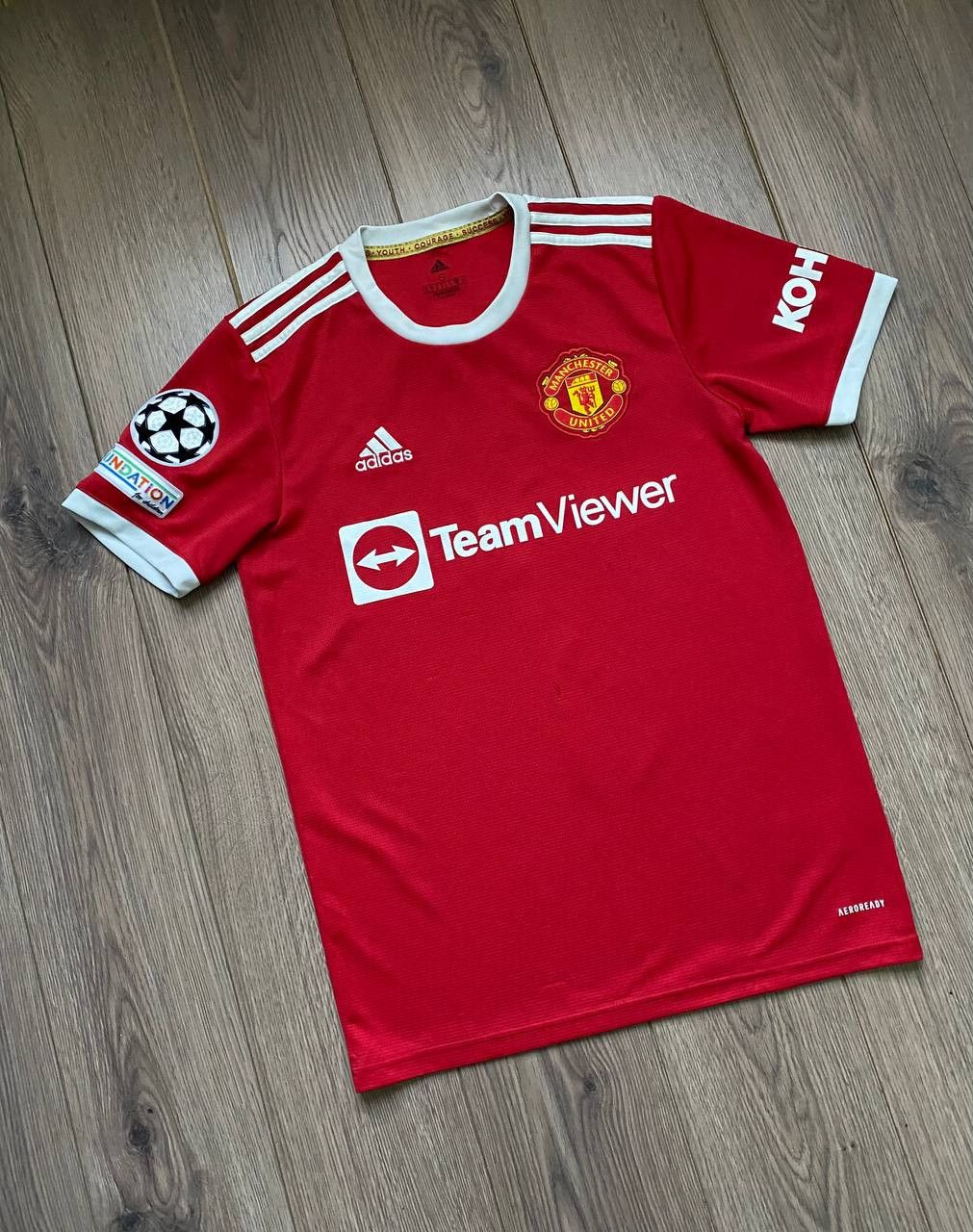 Adidas Adidas Manchester United #7 Ronaldo 21/22 Home Jersey Size S Size US S / EU 44-46 / 1 - 2 Thumbnail