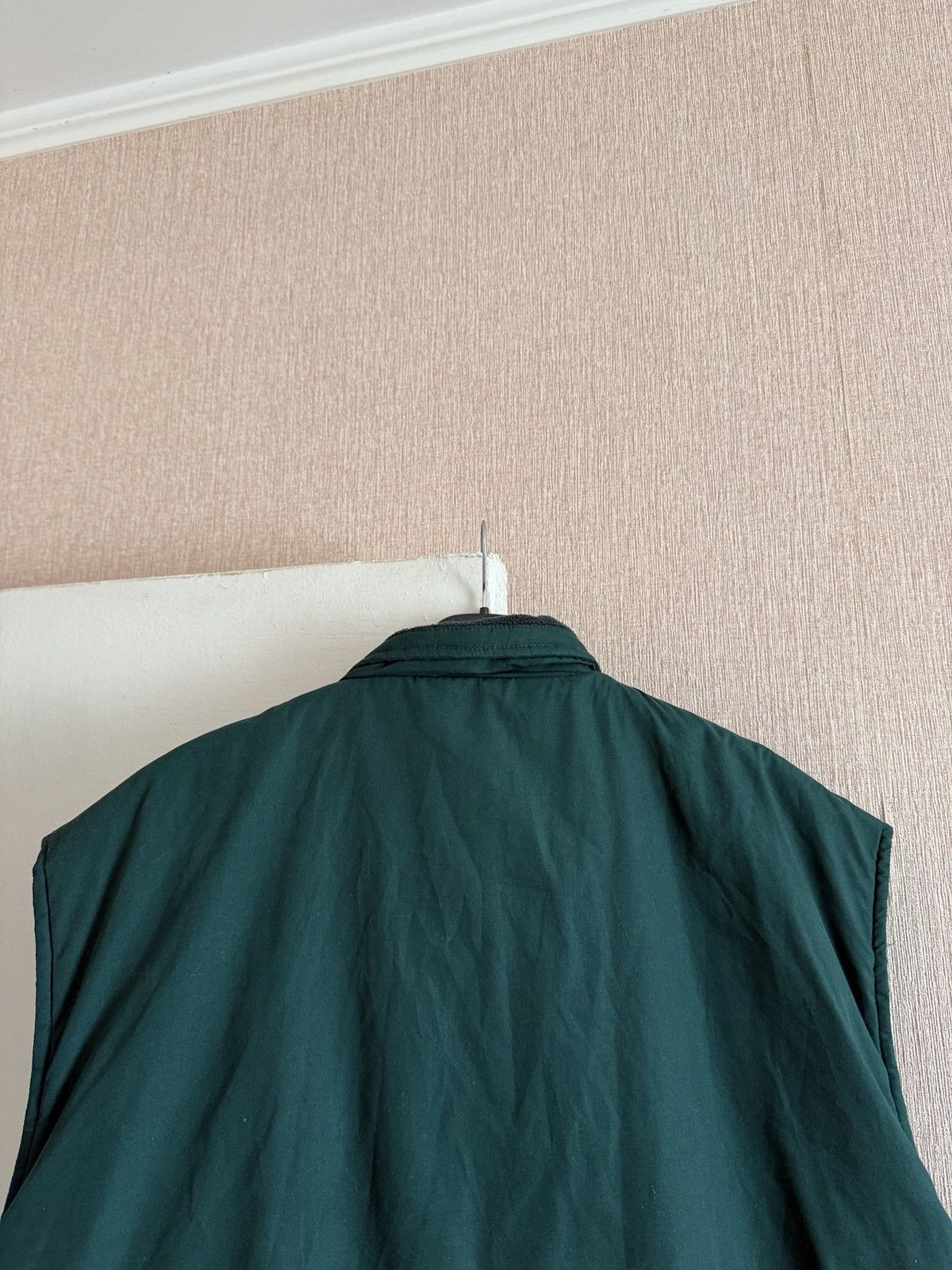 John Deere Vintage John Deere Quilted Vest Green Workwear Logo Pockets Size US XL / EU 56 / 4 - 7 Thumbnail
