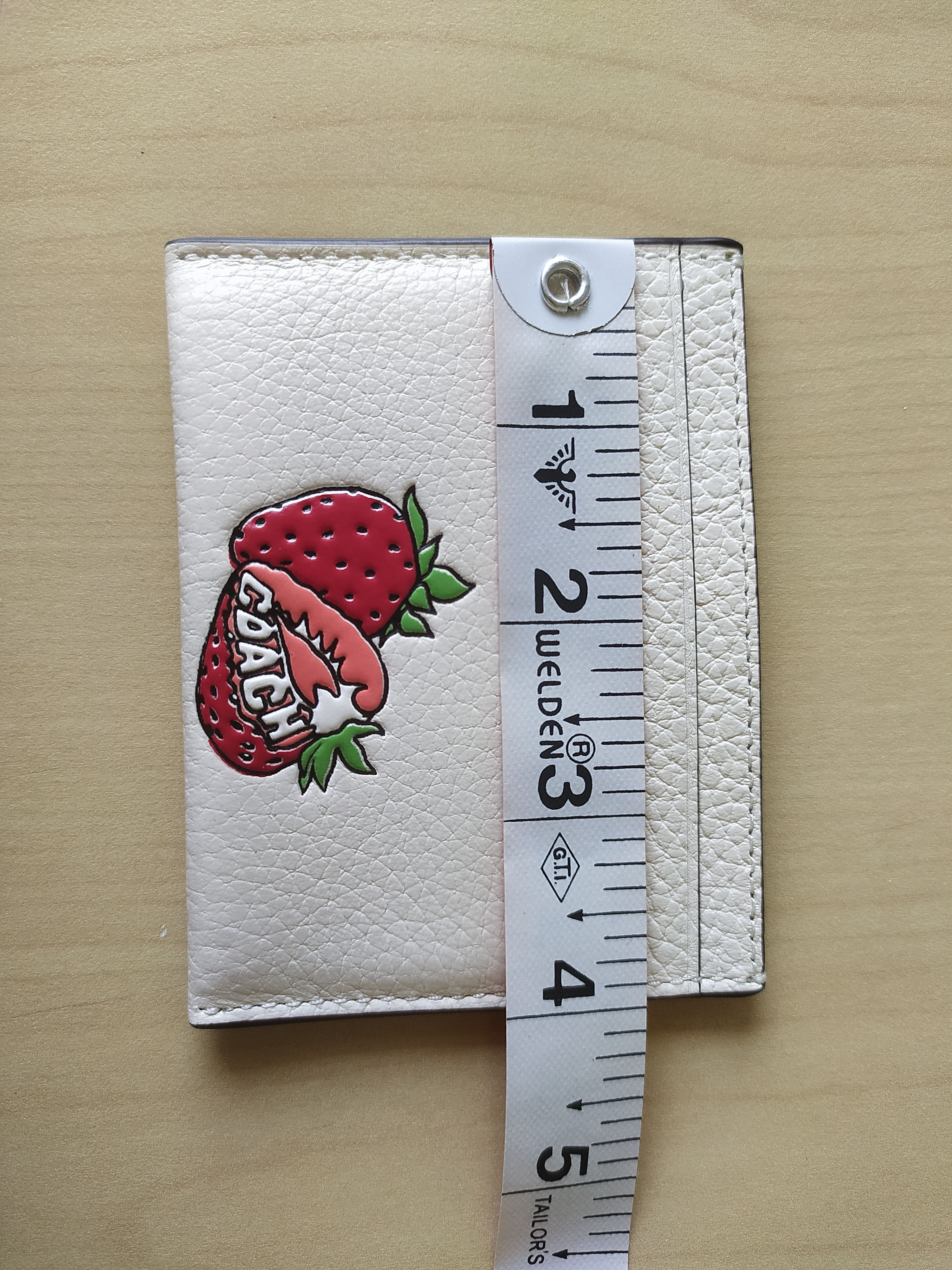 Coach Coach Pebbled Leather Card/ID Holder Free Shipping T/1917 Size ONE SIZE - 9 Thumbnail