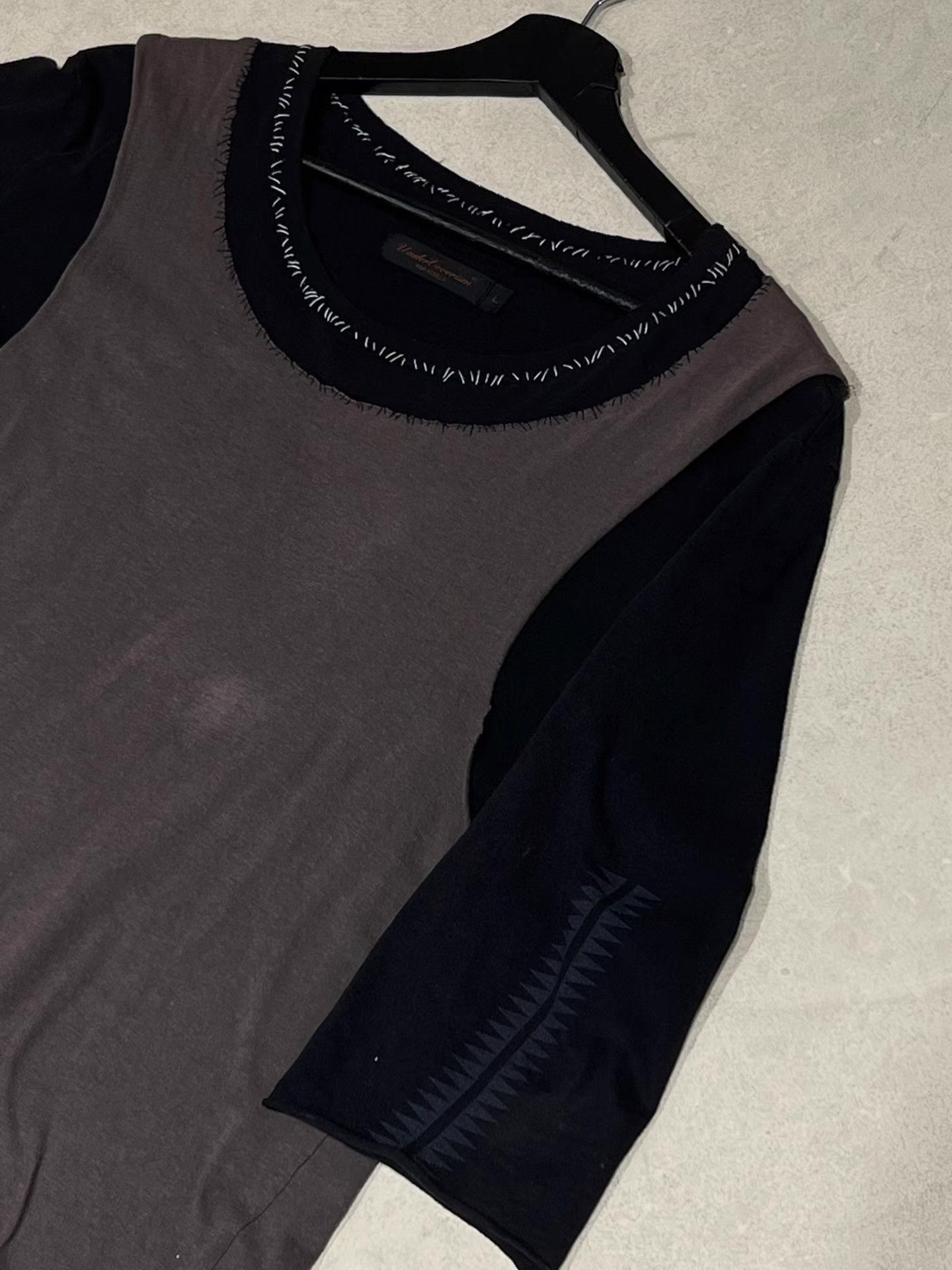 Undercover Undercover 03 Scab Double Layer Long Sleeve T-shirt Q13 Size US L / EU 52-54 / 3 - 6 Thumbnail