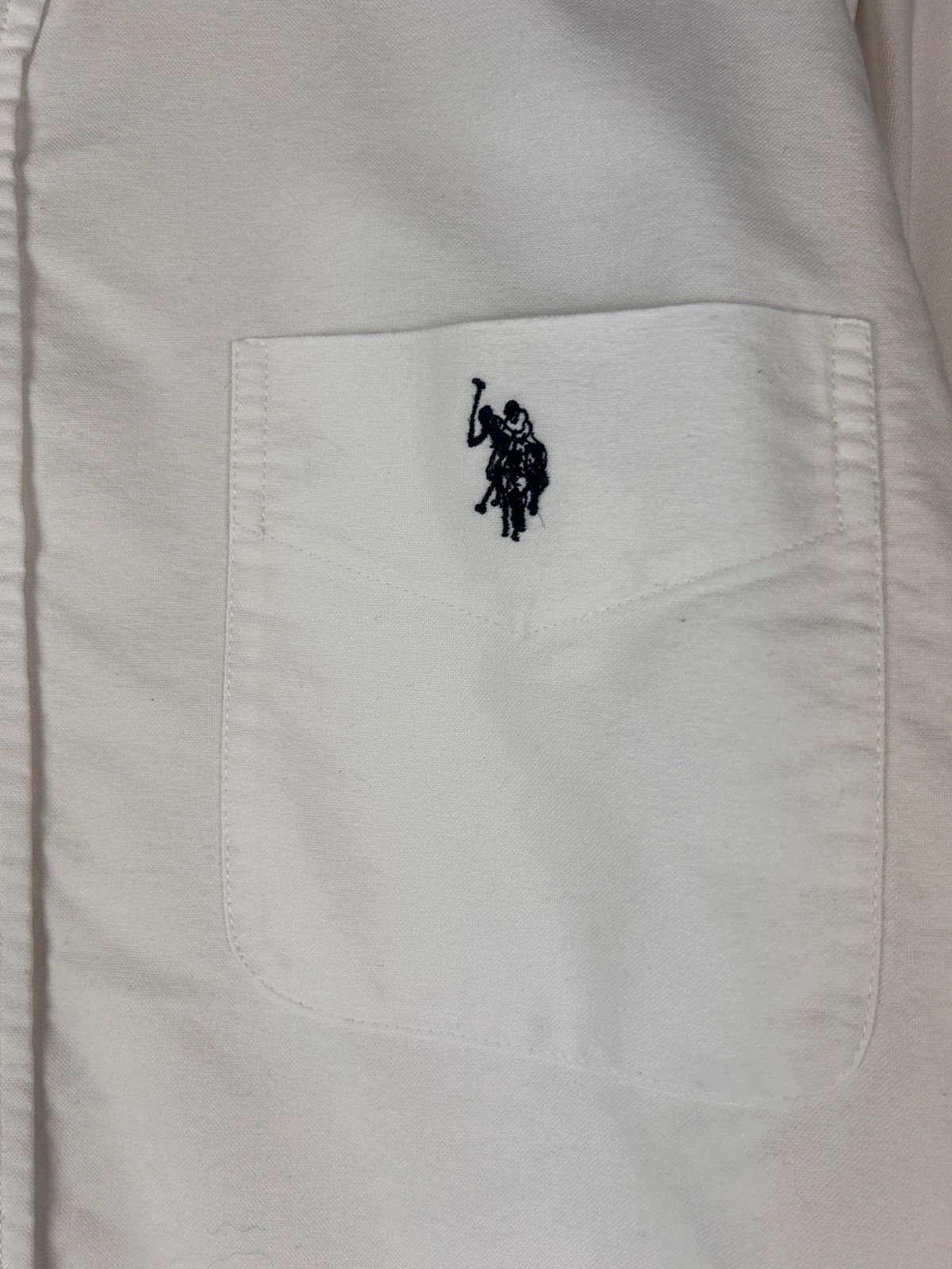 U.S. Polo Assn. US. Polo. Assn white longsleeve shirt white mini logo pony Size US L / EU 52-54 / 3 - 4 Thumbnail