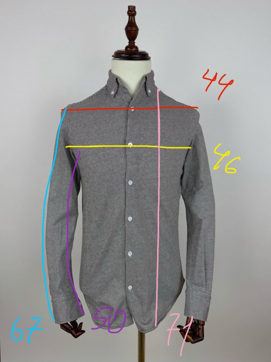 Massimo Dutti Massimo Dutti stripes Shirt long sleeve stretching casual Size US S / EU 44-46 / 1 - 9 Thumbnail