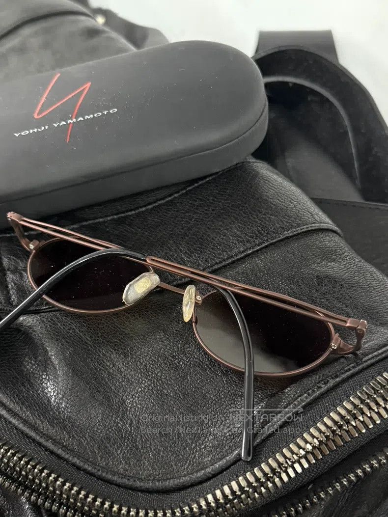 Yohji Yamamoto YOHJI YAMAMOTO Matte Metal Glasses Size ONE SIZE - 5 Thumbnail