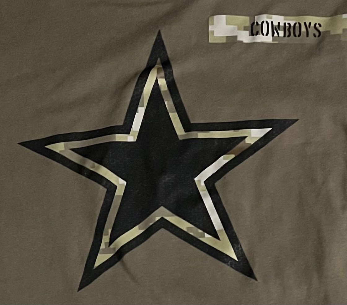 Nike Nike Dallas Cowboys Salute to Service Long Sleeve Shirt Size US L / EU 52-54 / 3 - 3 Thumbnail