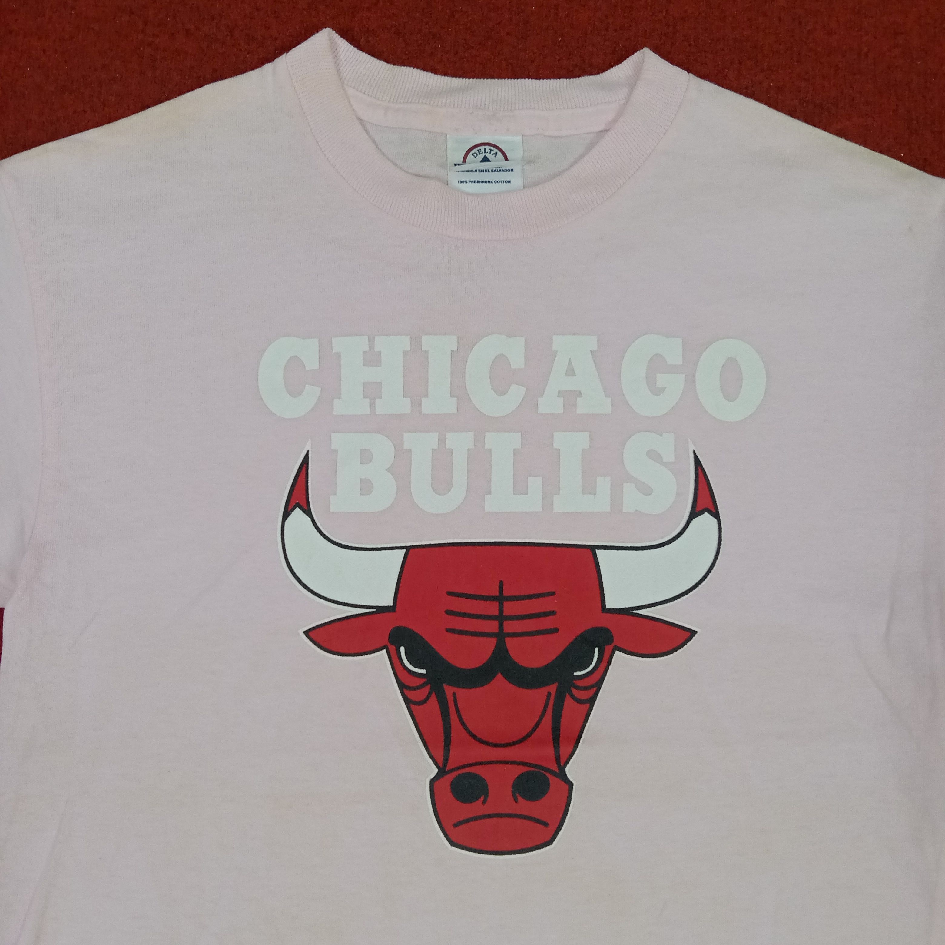 Chicago Bulls Big Logo Design NBA Team Tshirt
