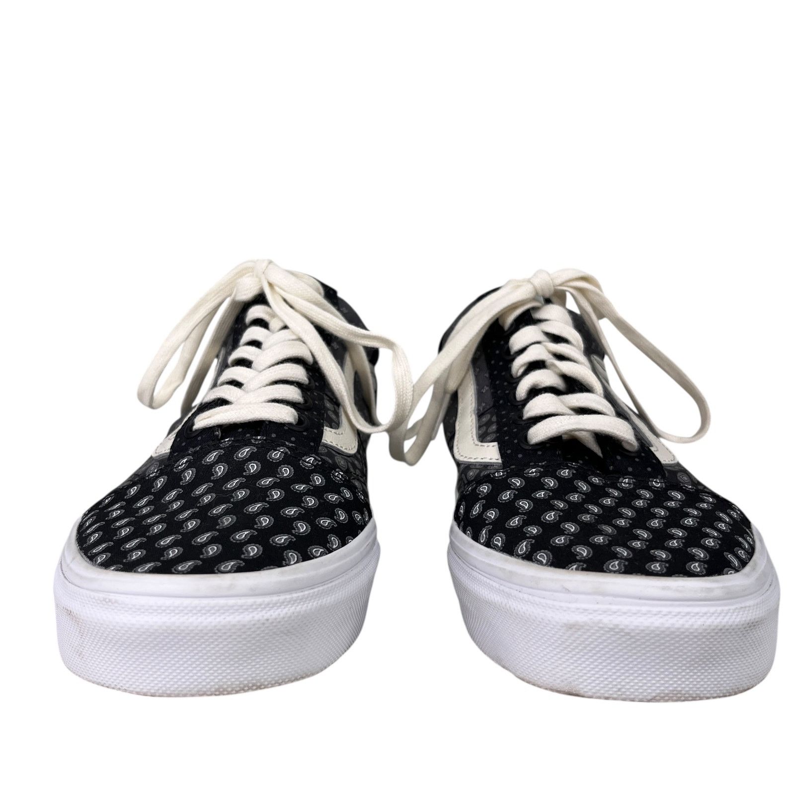 Vans Vans Old Skool Tie Print Patchwork Sneaker M9 W10.5 Black Size US 10.5 / IT 40.5 - 3 Thumbnail