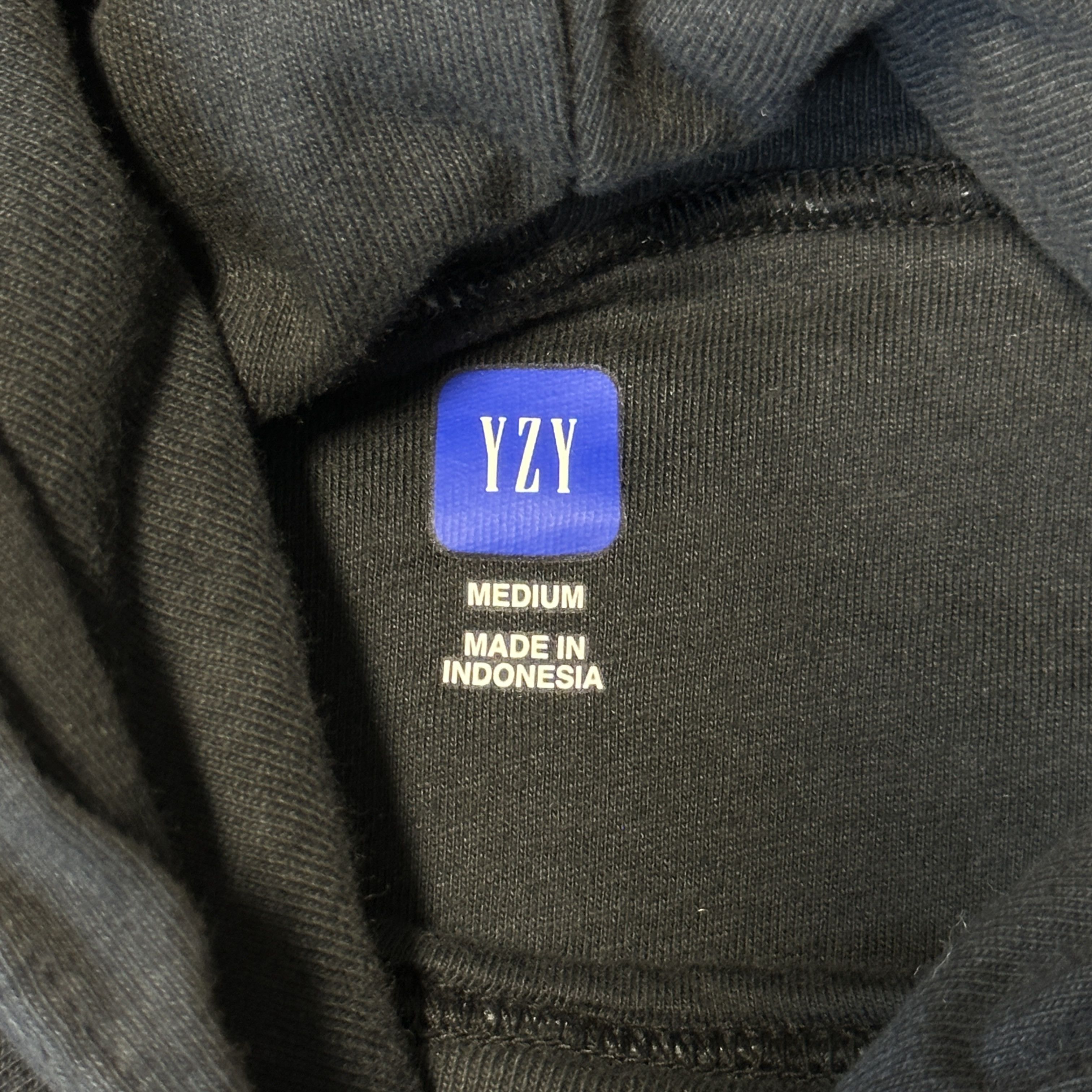 Gap Vintage GAP YZY Black Hoodie Pullover Size Medium two ply RARE Size US M / EU 48-50 / 2 - 3 Thumbnail