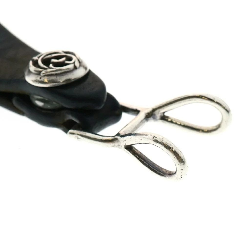 Chrome Hearts CHROME HEARTS BELT LOOP FLORAL ROSE leather silver Size ONE SIZE - 7 Thumbnail