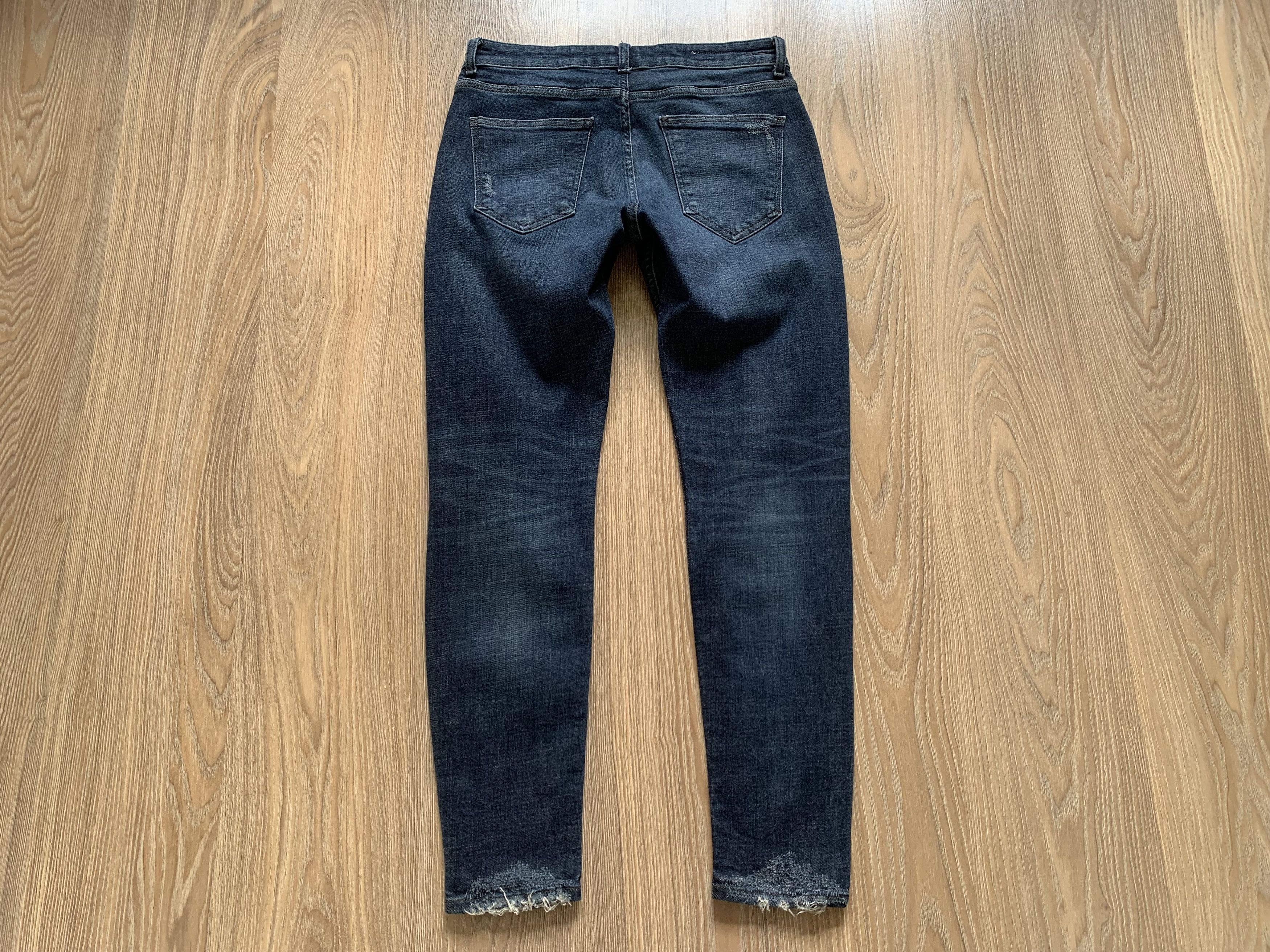 Zara Zara Light Blue Distressed Jeans Size US 32 / EU 48 - 3 Thumbnail