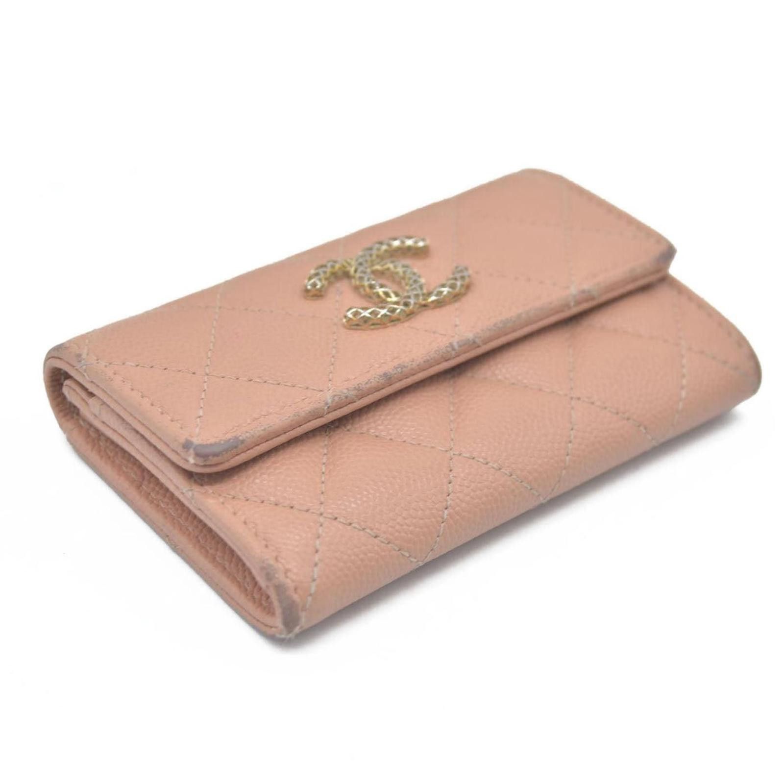 Chanel Chanel Quilted CC Flap Card Holder Interlocking CC Logo Size ONE SIZE - 7 Thumbnail