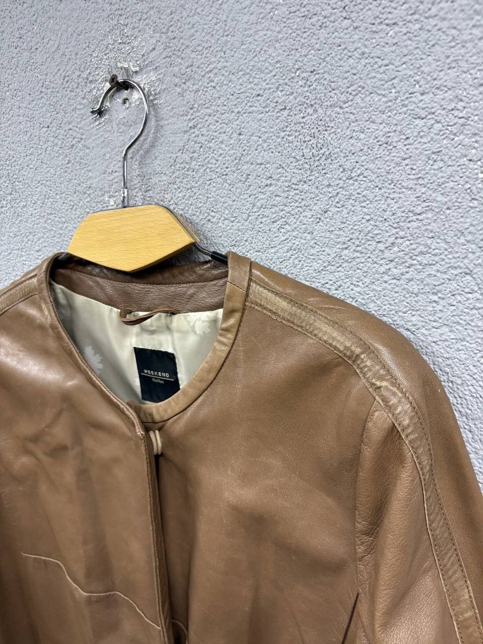 Weekend Max Mara Weekend Max Mara leather womens coat size USA 8 / M Size M / US 6-8 / IT 42-44 - 12 Thumbnail