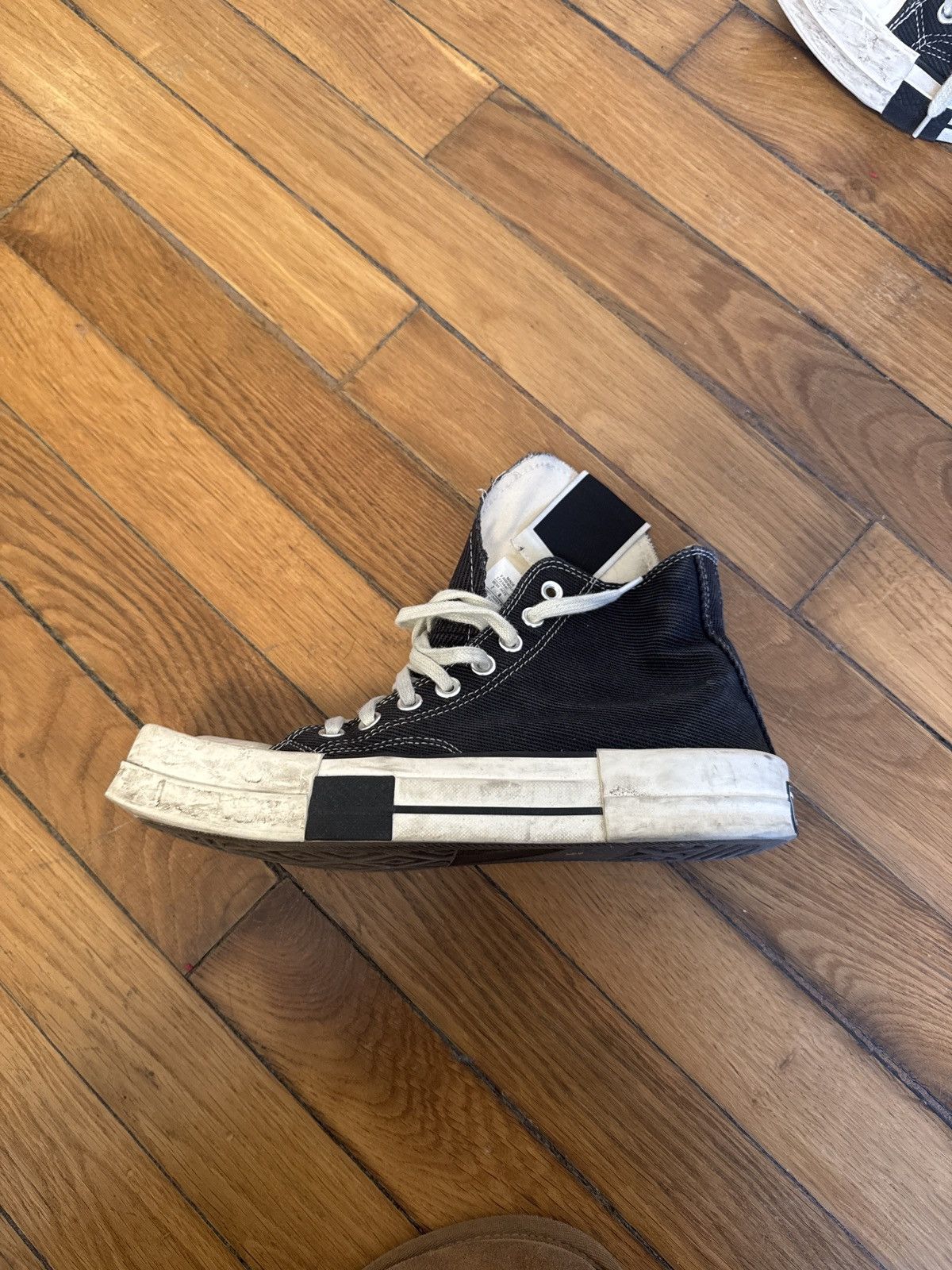 Converse × Rick Owens Drkshdw Converse Turbodrk DRKSHDW converse Size US 7 / EU 40 - 2 Thumbnail