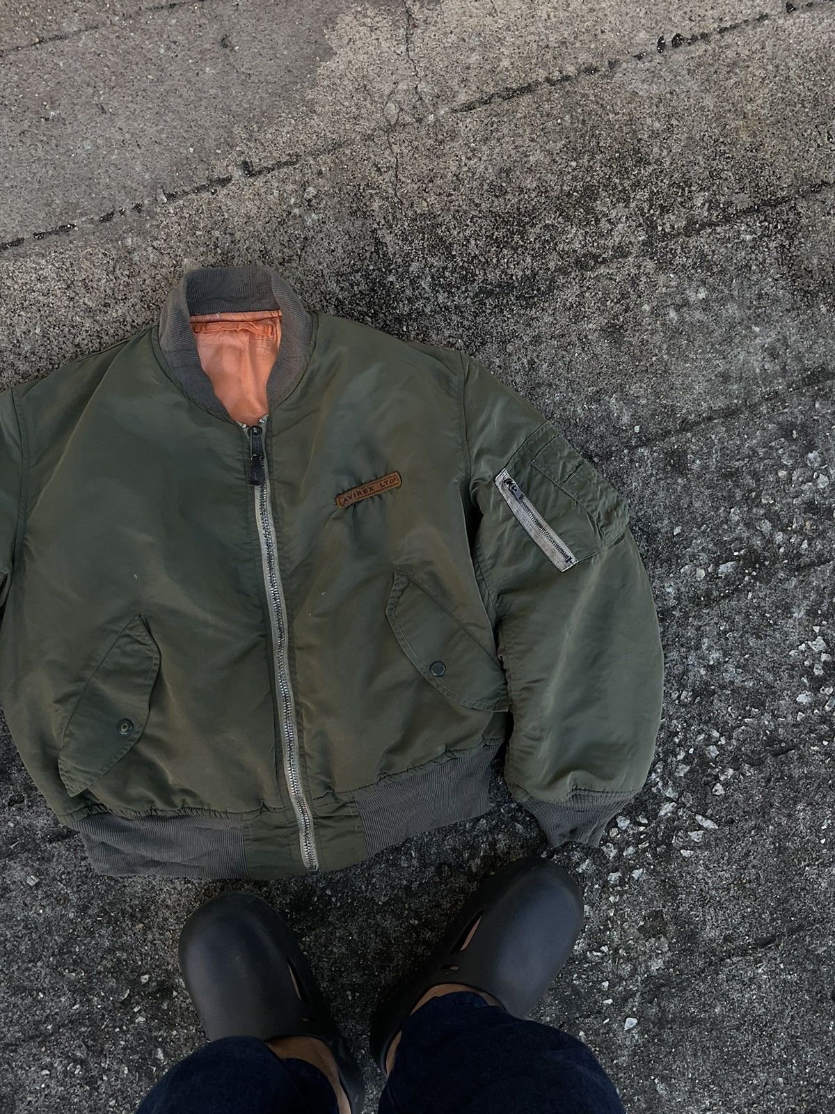 Avirex Vintage Avirex Reversible MA-1 Bomber Flight Jacket Size US L / EU 52-54 / 3 - 14 Thumbnail