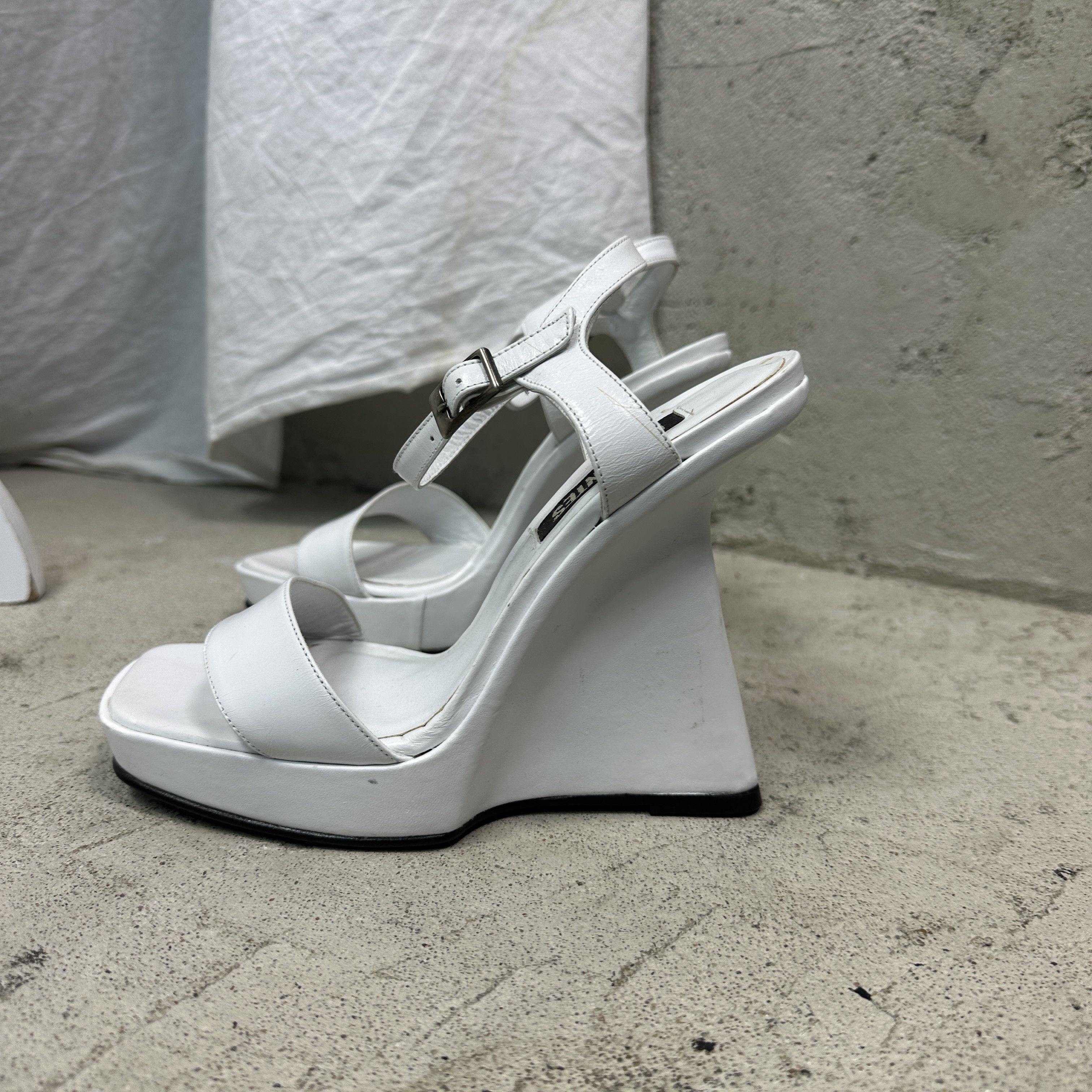 Vintage Vintage Avant Garde El Dantes Platform Sandals Y2K Size US 9 / IT 39 - 5 Thumbnail