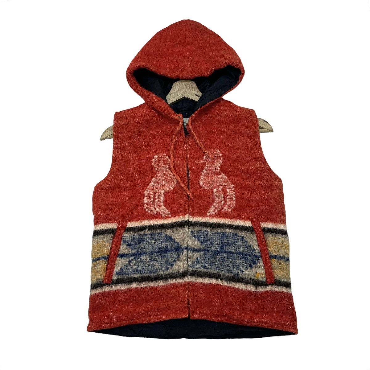 Japanese Brand Hoodie Vest Jacket Style 60s Knit Jacket