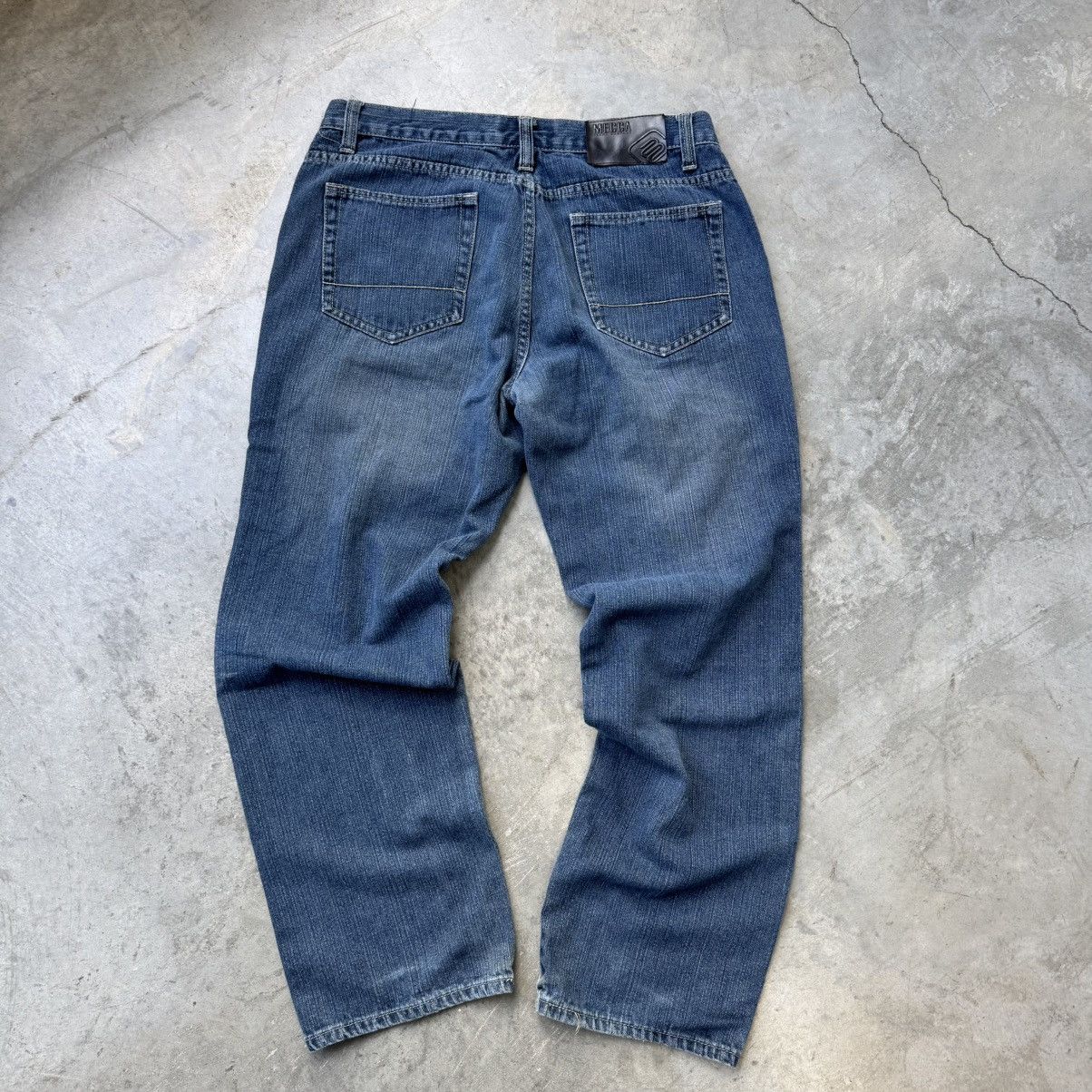 Mecca Vintage Y2K Mecca Baggy Medium Wash Denim Jeans Size US 36 / EU 52 - 4 Thumbnail