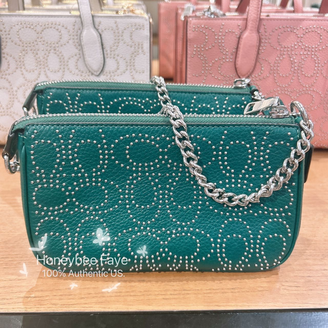 Coach NWT Coach Nolita 19 With Signature Rivets CX262 Size ONE SIZE - 1 Thumbnail