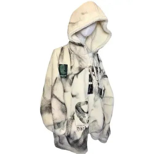 Aran Isles Knitwear × Handmade × Japanese Brand Sweater 🔥Free Shipping 🔥 Vintage tie-dyed lamb coat Size US L / EU 52-54 / 3 - 4 Thumbnail