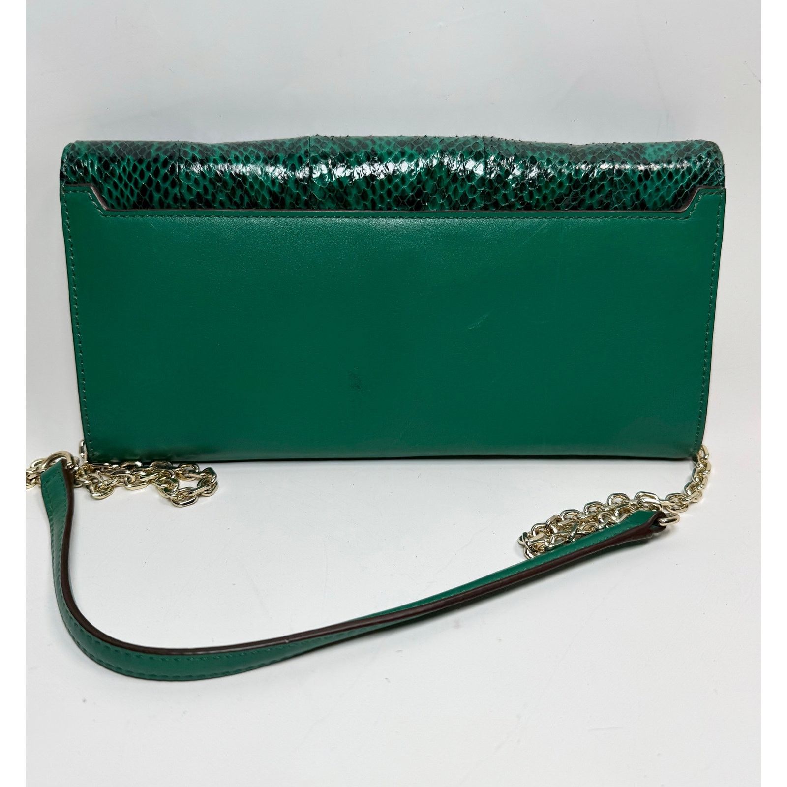 Diane von Furstenberg NWOT DVF Diane Von Furstenberg After 6 Club Snake Clutch Size ONE SIZE - 2 Thumbnail