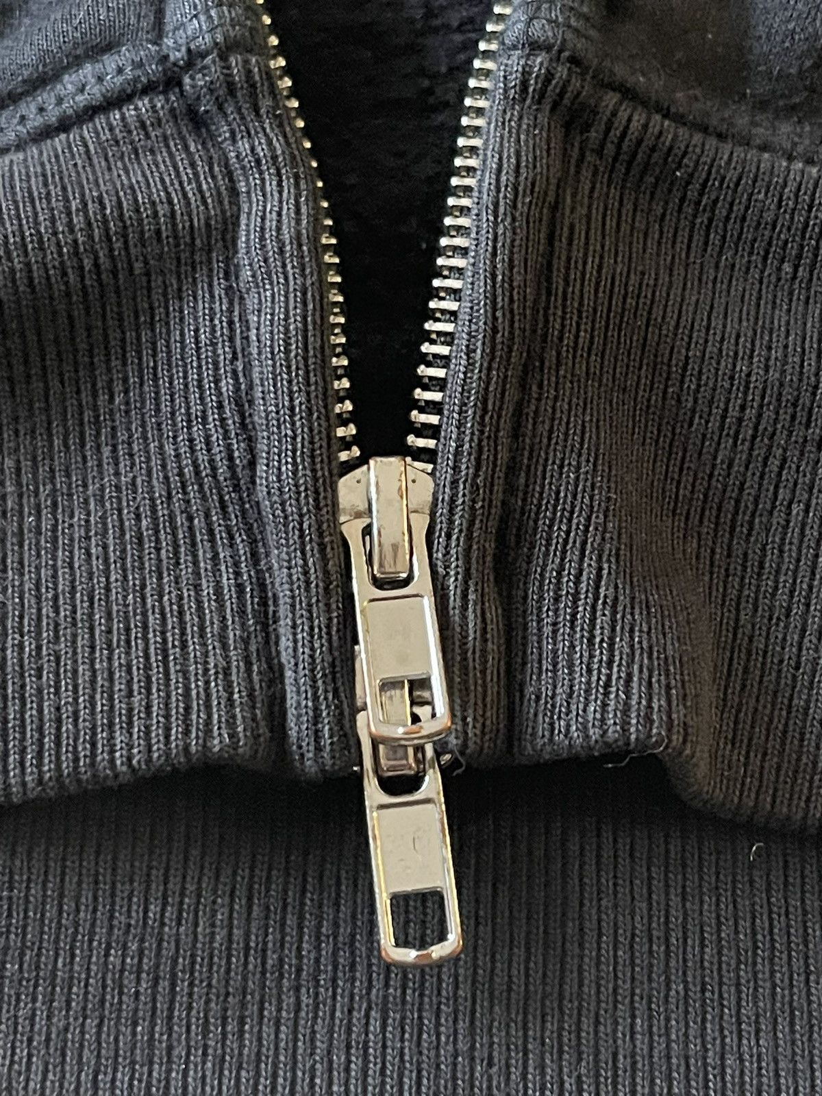Other Black Double Zip Rhinestone Hoodie Size US M / EU 48-50 / 2 - 4 Thumbnail