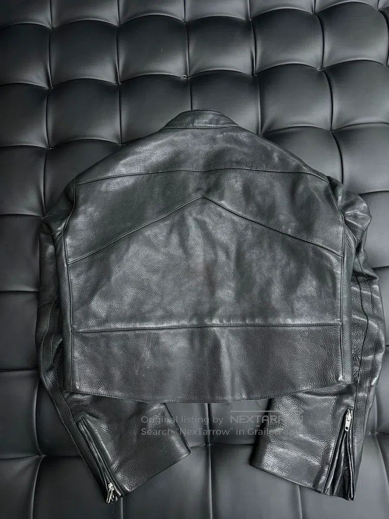 Vetements Vetements Racing Biker Distressed Leather Jacket Size US L / EU 52-54 / 3 - 2 Thumbnail