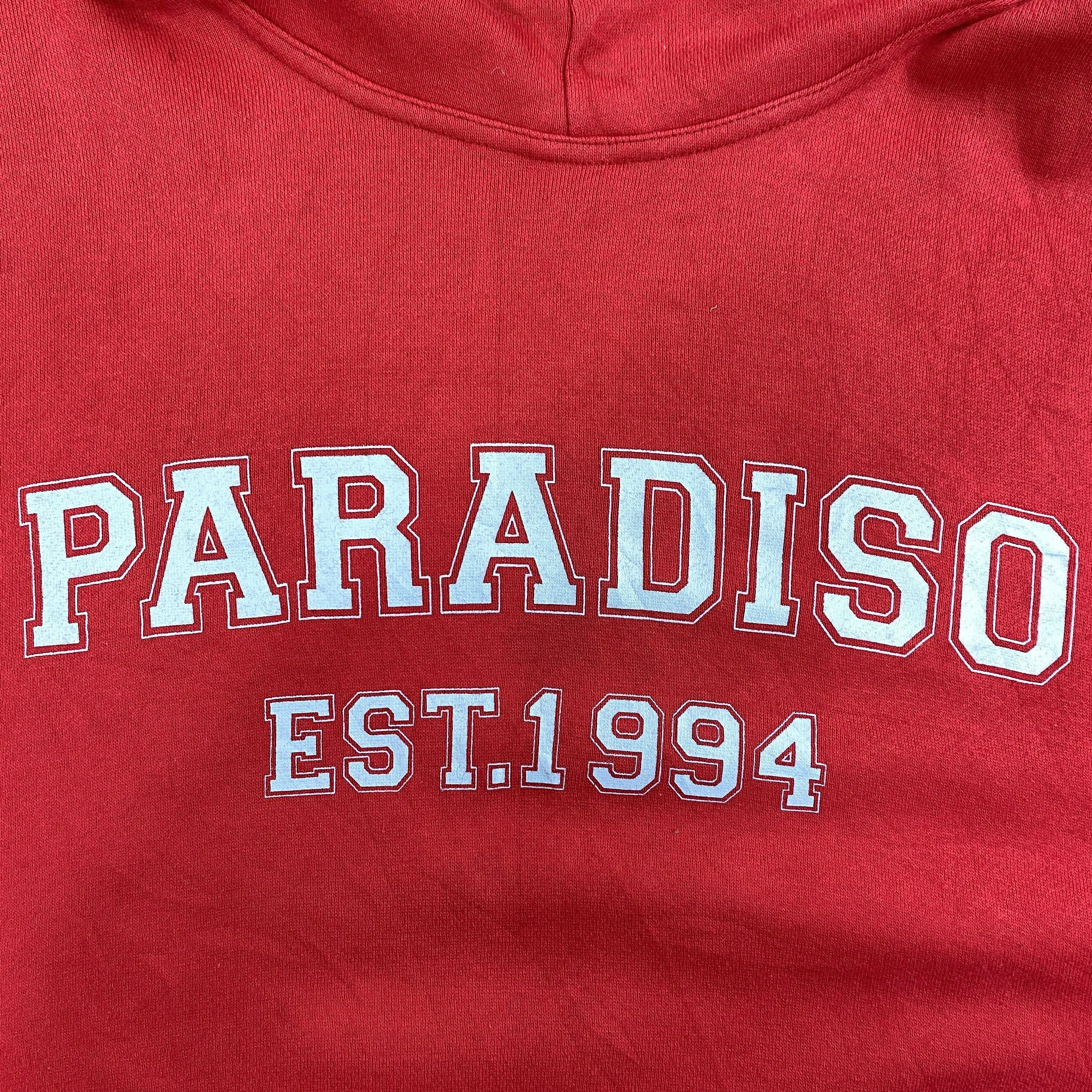 Japanese Brand Vintage Paradiso Hoodie - SW0125 Size US L / EU 52-54 / 3 - 9 Thumbnail
