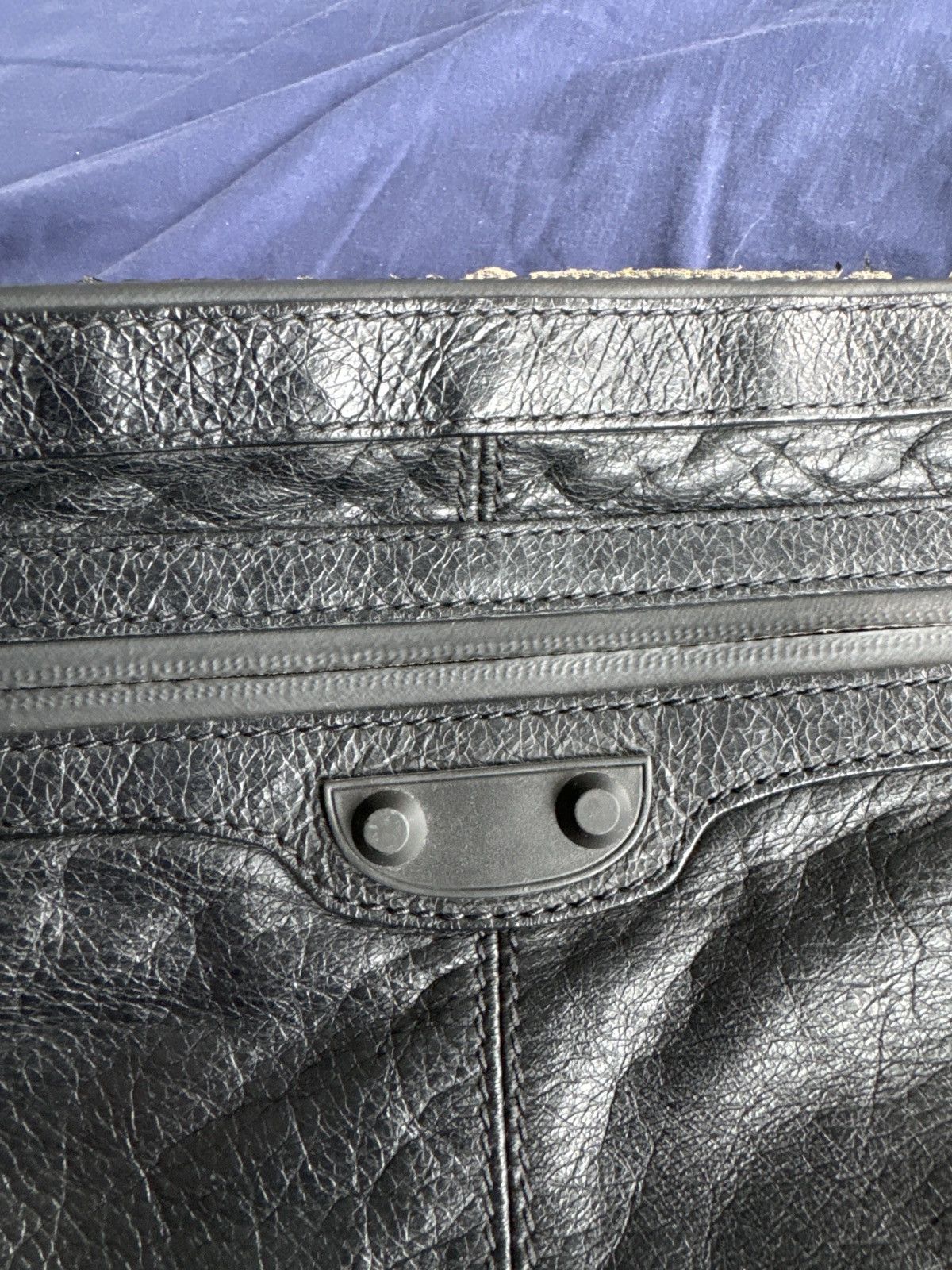 Balenciaga Leather Clutch
