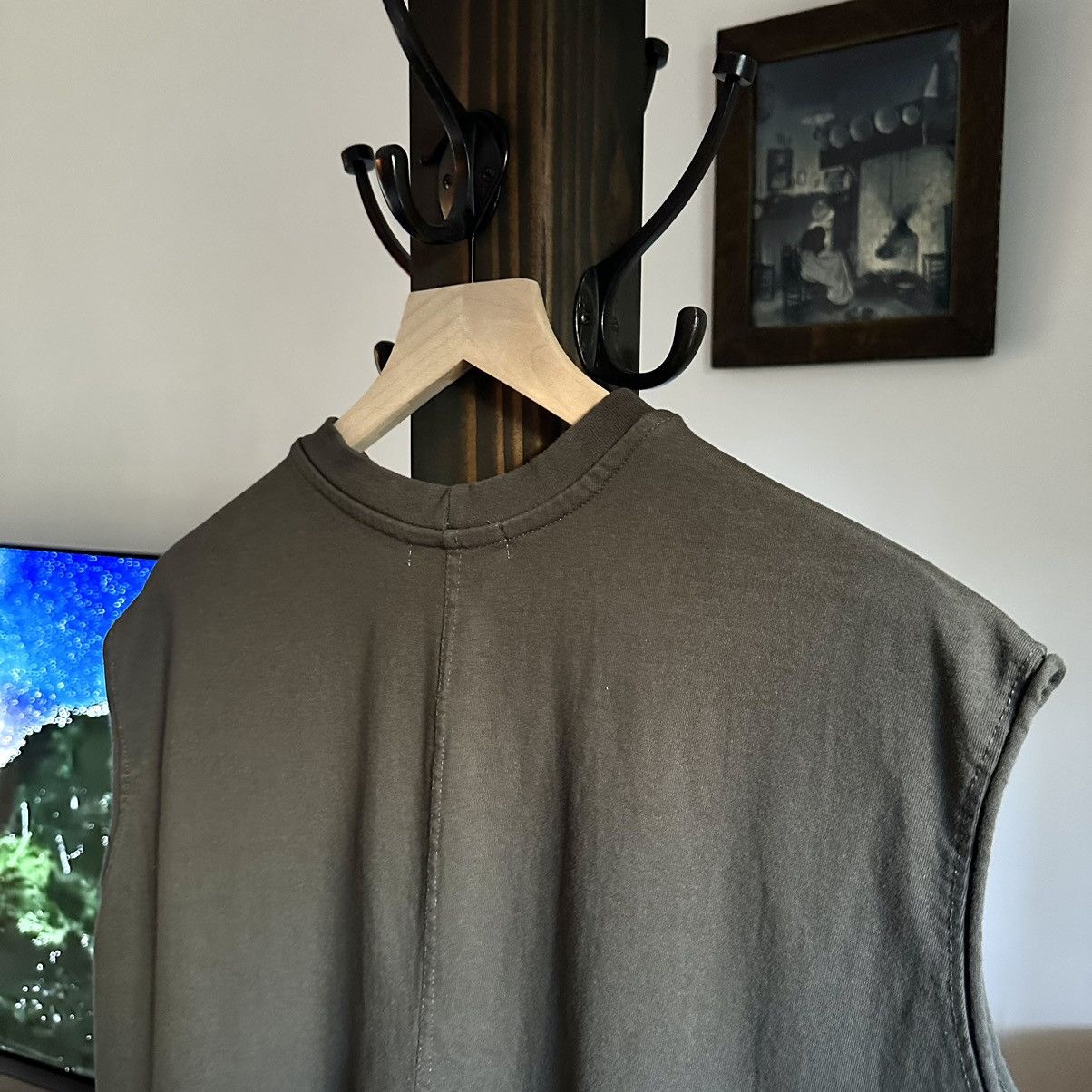 MNML 🌿Mnml Sleeveless Elongated Tee - Vintage Black🌿 Size US S / EU 44-46 / 1 - 7 Thumbnail
