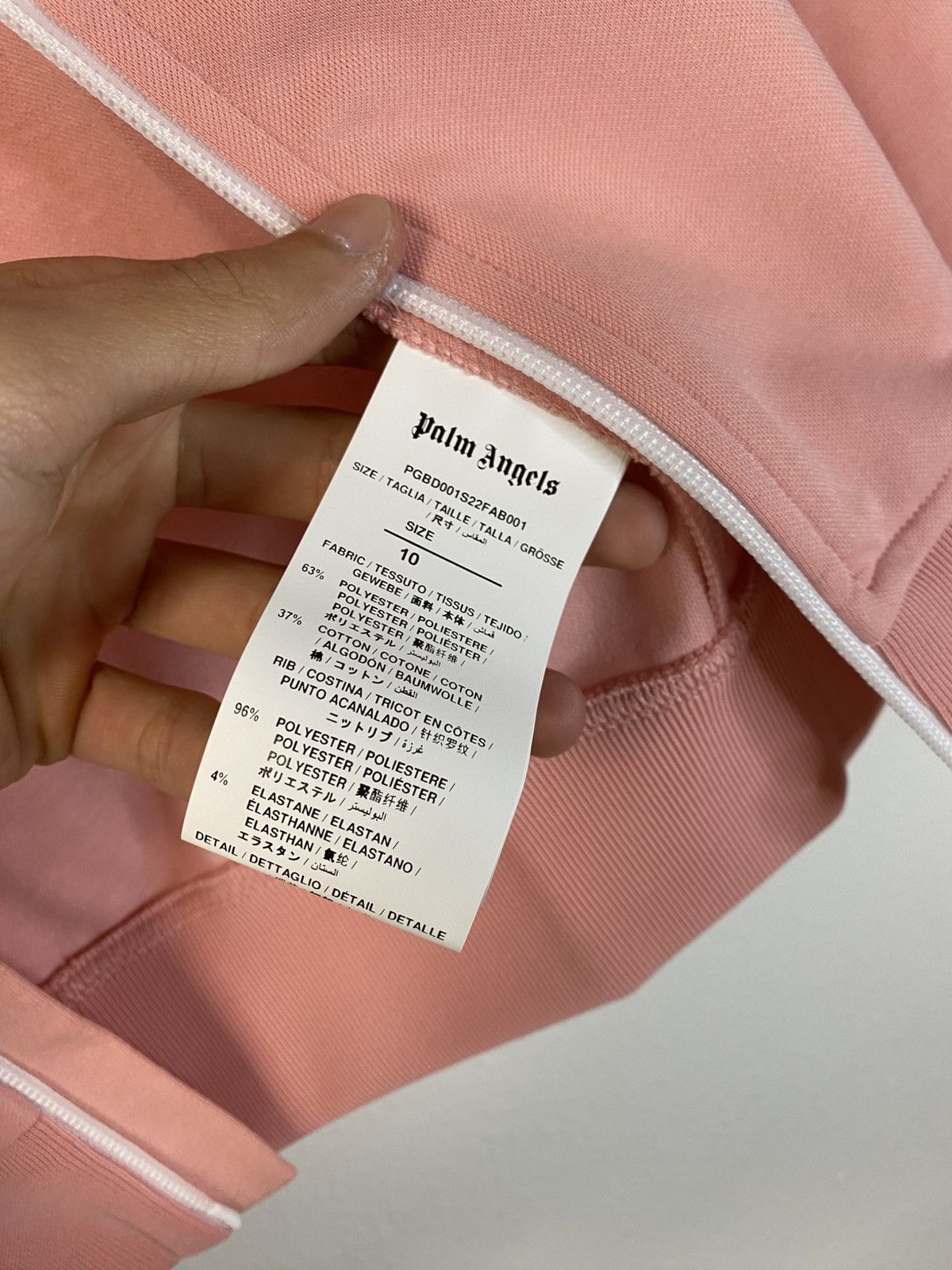 Palm Angels Palm angels ‘Pink zip’ | Youth size 10 | New Size XXS / US 00 / IT 34 - 4 Thumbnail
