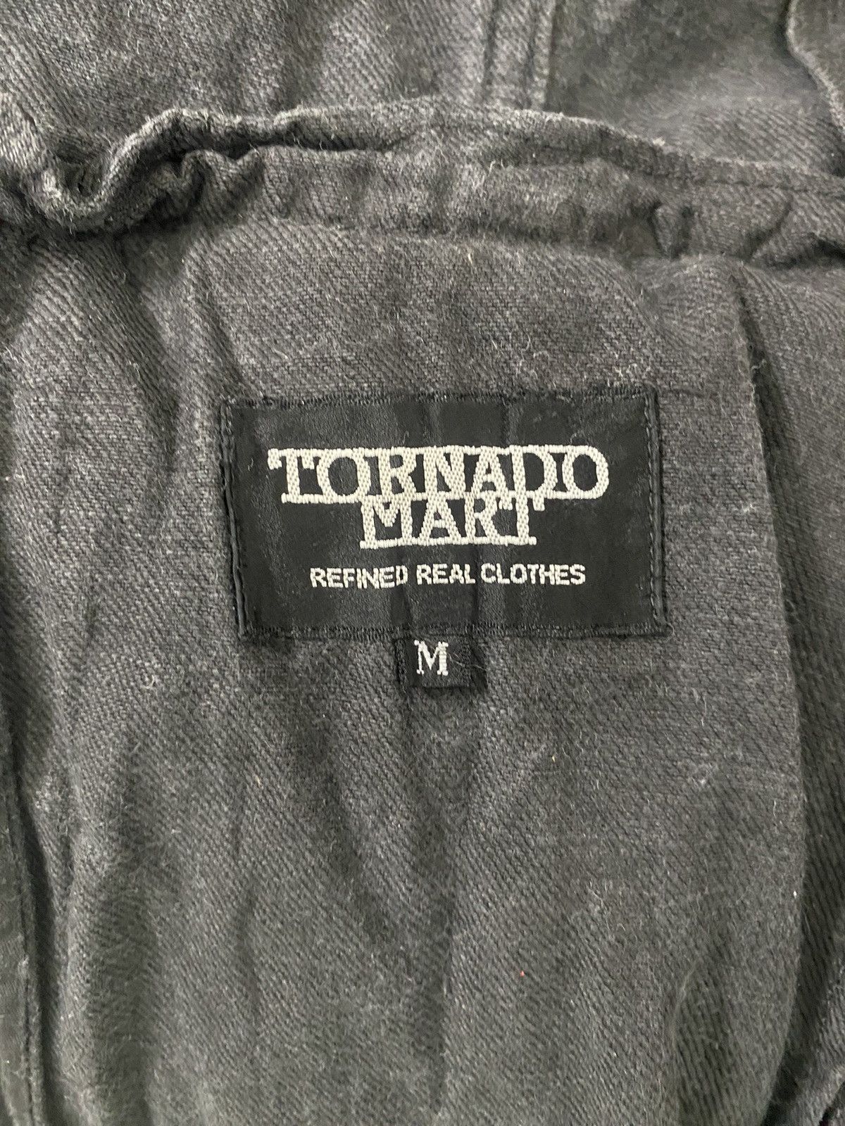 Tornado Mart Vintage Tornado Mart Leather Pocket&Collar Denim Jacket Size S / US 4 / IT 40 - 10 Thumbnail