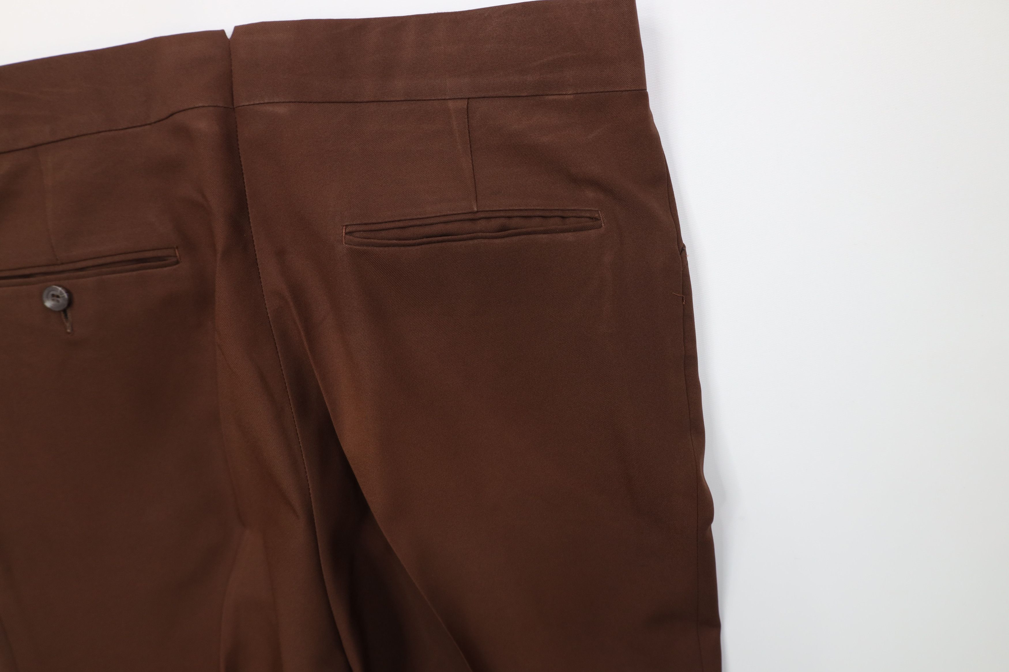 Vintage Vintage 70s Streetwear Knit Bell Bottoms Chino Pants Brown Size US 36 / EU 52 - 14 Thumbnail