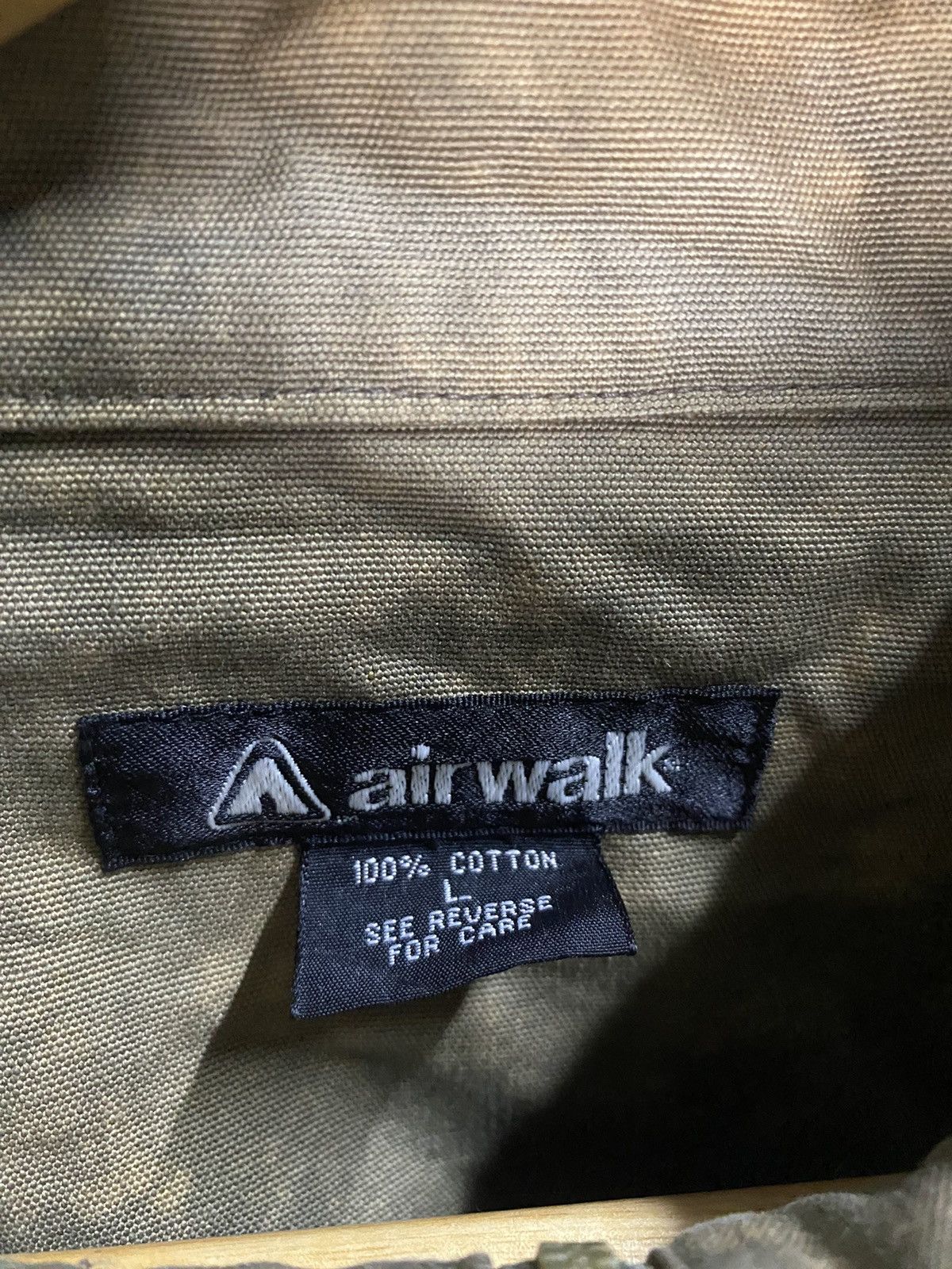 Airwalk × Japanese Brand Rare 🌟 Airwalk Off-Dyed Ovd Zipper Jacket Size US L / EU 52-54 / 3 - 12 Thumbnail