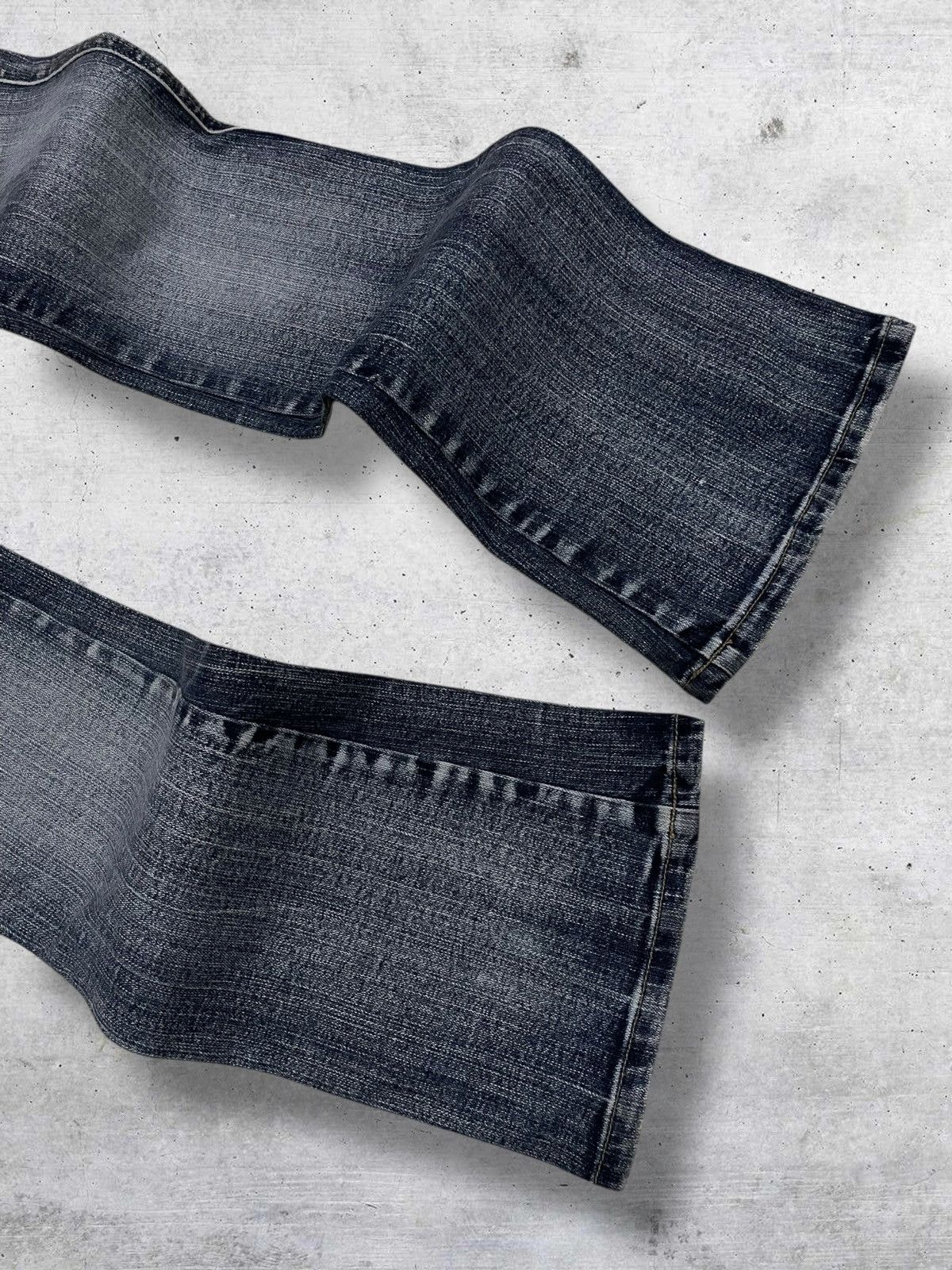 Tornado Mart VINTAGE DAILY TOPIC 1990S JAPAN DESIGNER FLARED RETRO DENIM Size US 28 / EU 44 - 5 Thumbnail