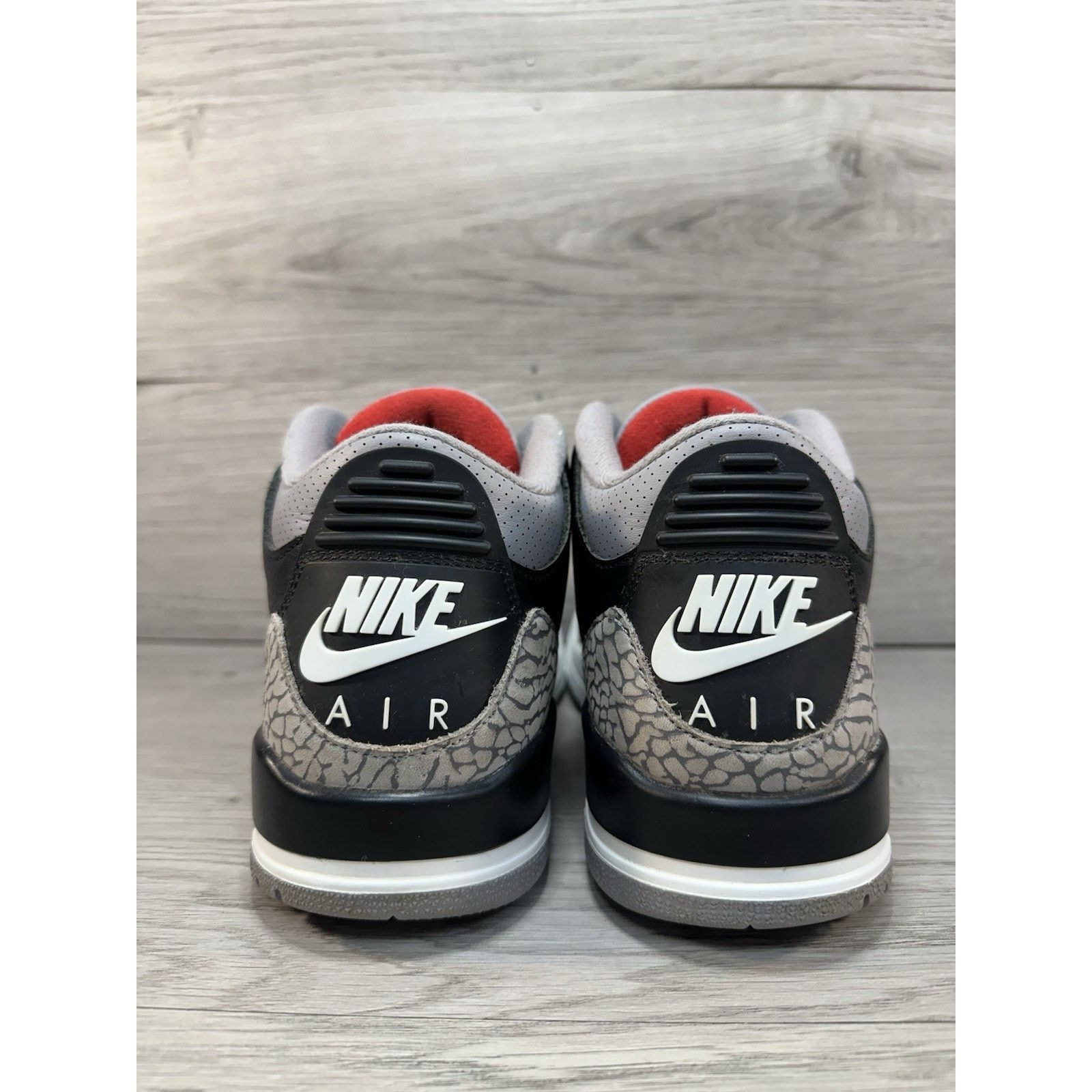 Jordan Brand Air Jordan 3 Retro OG Black Cement 2024 - Size 8.5 Size US 8.5 / EU 41-42 - 5 Thumbnail