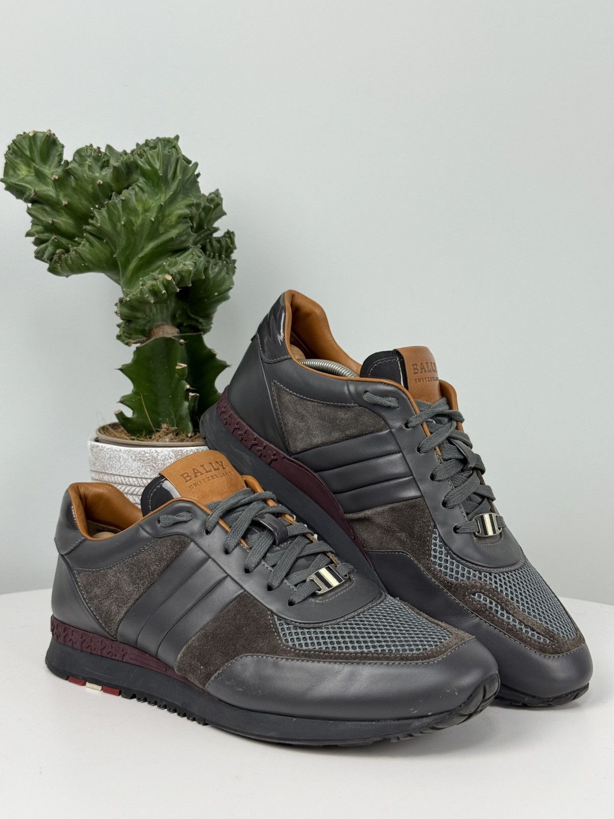 Bally Bally Ascar Sneackers Leather Suede Men Size US 9.5 / EU 42-43 - 1 Thumbnail