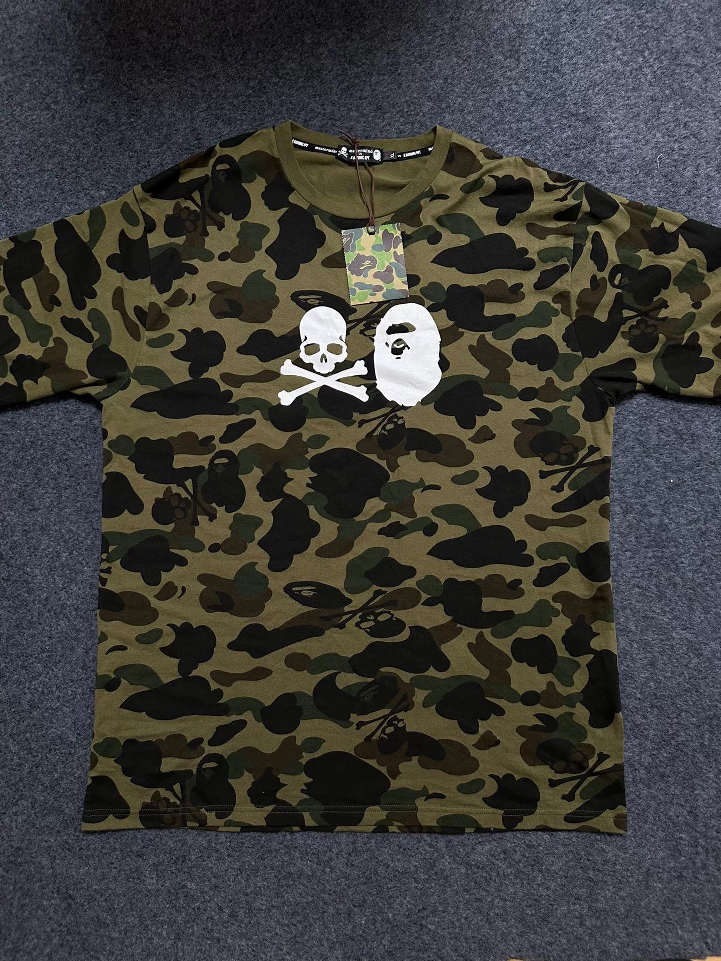 Bape × Mastermind Japan Bape J Multi Shark T-Shirt Casual Size US XL / EU 56 / 4 - 1 Thumbnail