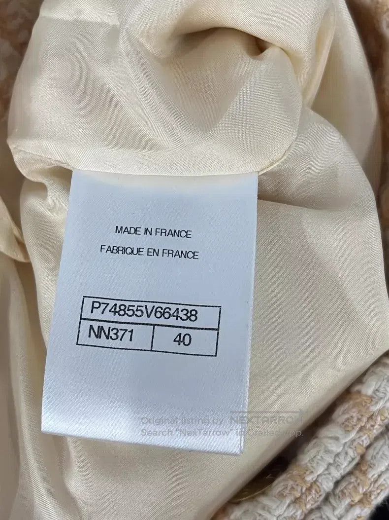Chanel Chanel 23S spring and summer orange plaid tweed trousers Size 26" / US 2 / IT 38 - 5 Thumbnail