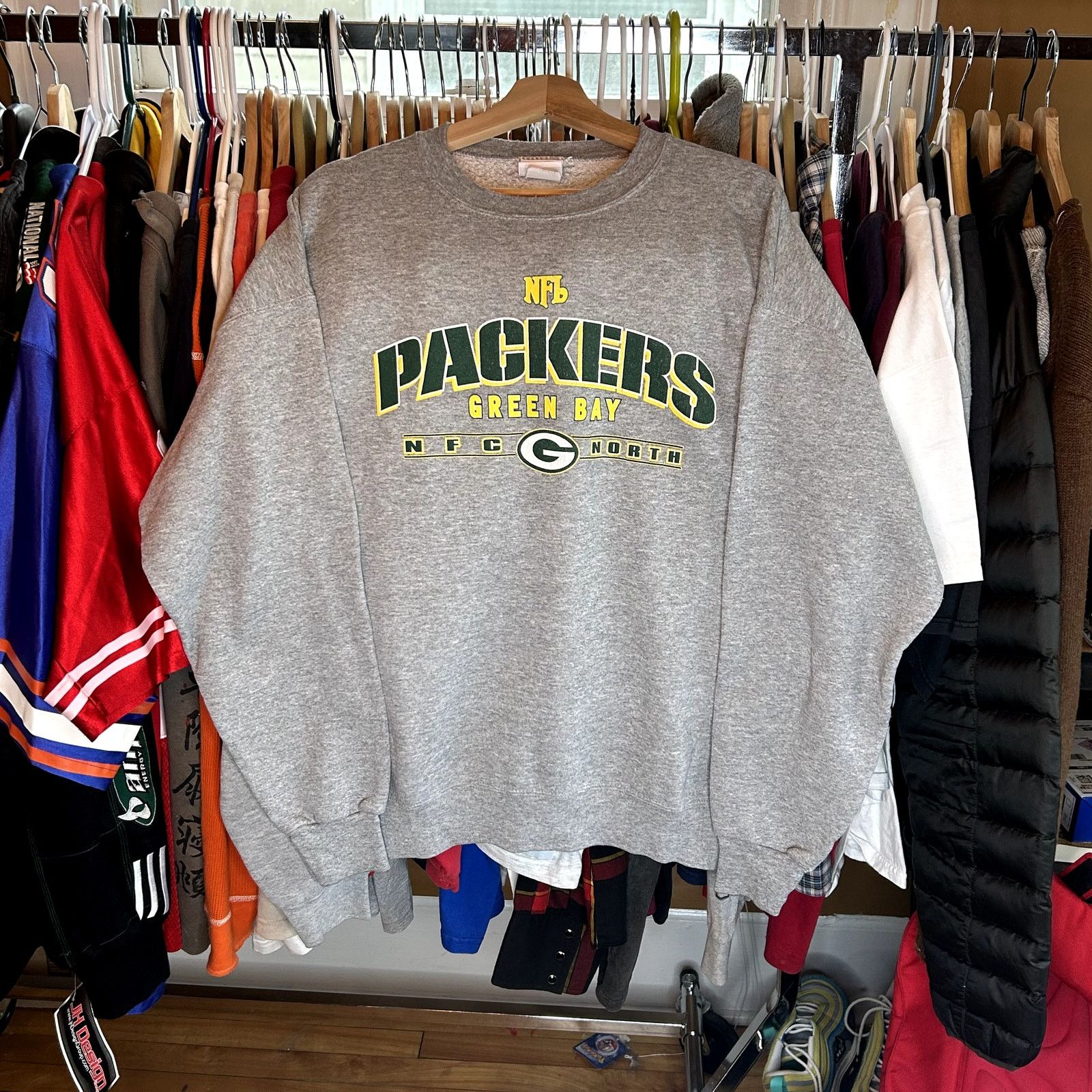 NFL Y2K Gray Packers Crewneck XL Size US L / EU 52-54 / 3 - 1 Thumbnail