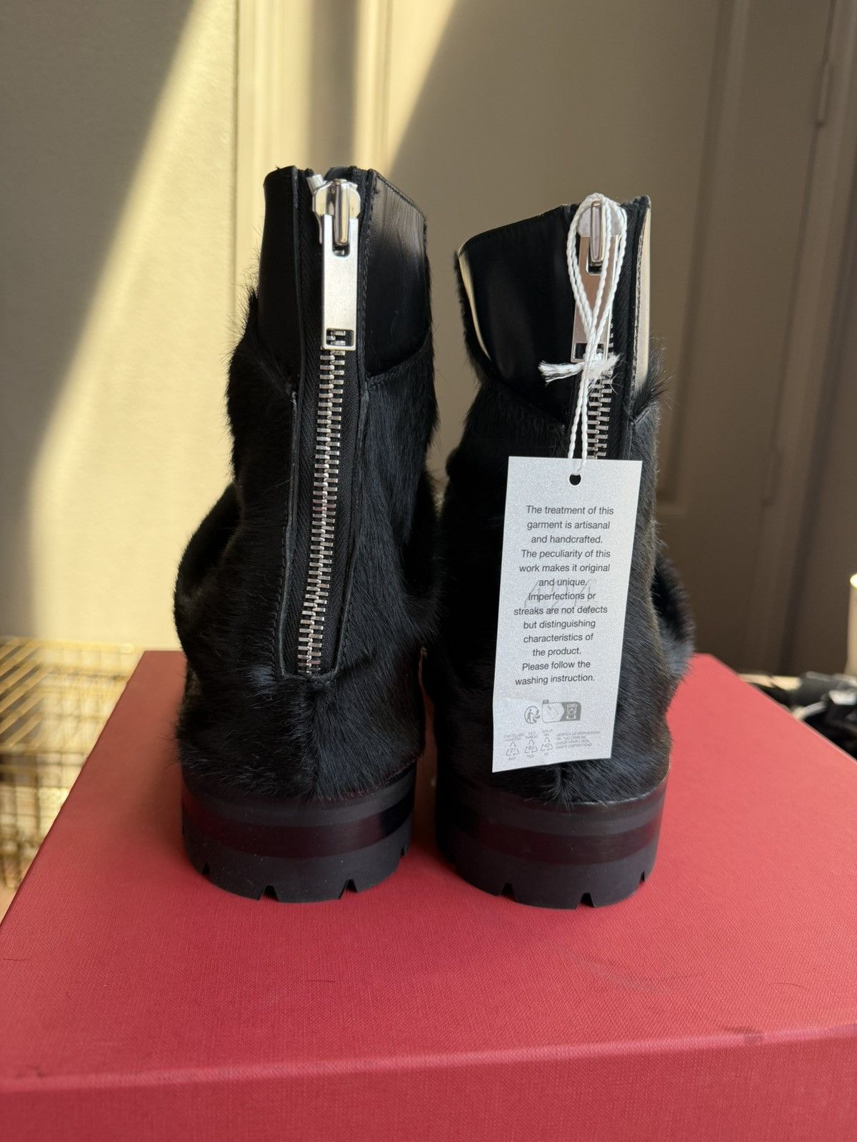 424 PONY HAIR MARATHON BOOT Size US 10 / EU 43 - 4 Thumbnail