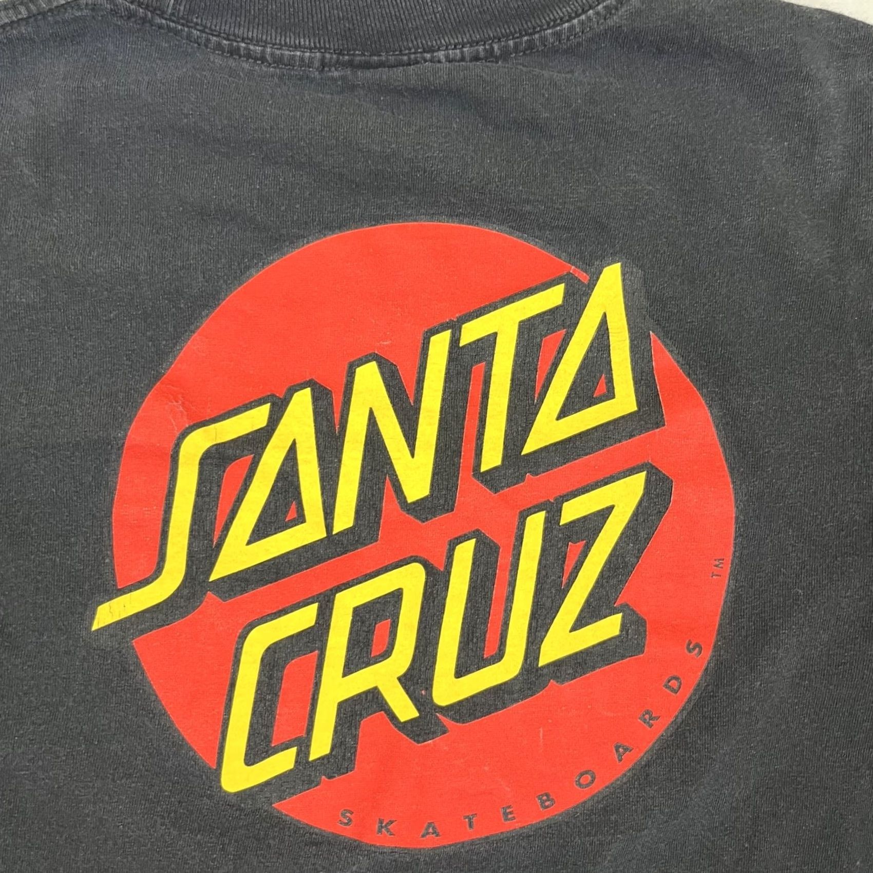 Vintage VINTAGE Santa Cruz T-Shirt Long Sleeve Black 90s California Classic Logo Double-Sided Men S Size US S / EU 44-46 / 1 - 7 Thumbnail