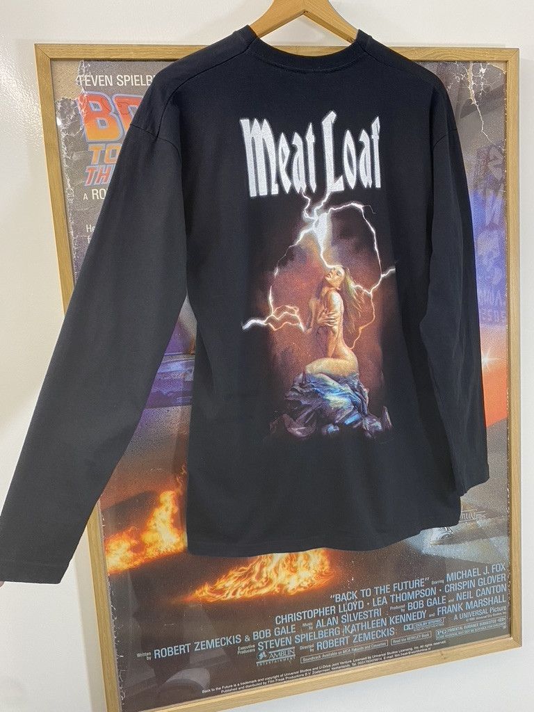 Band Tees 2007 Meat Loaf Three Bats Tour Long Sleeve Tee Size US M / EU 48-50 / 2 - 5 Thumbnail
