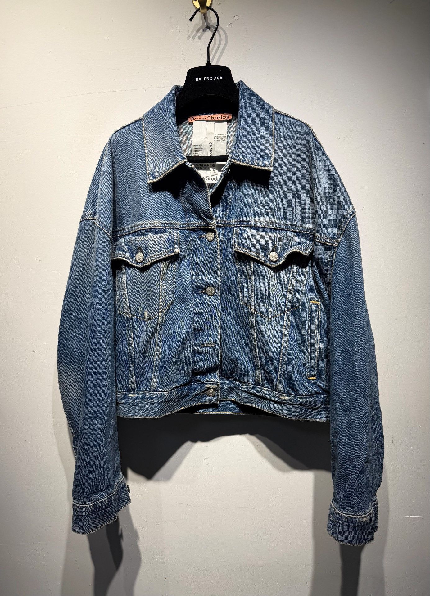 Acne Studios Acne Studios Denim Blue Jacket 34 Women Size XS / US 0-2 / IT 36-38 - 1 Thumbnail