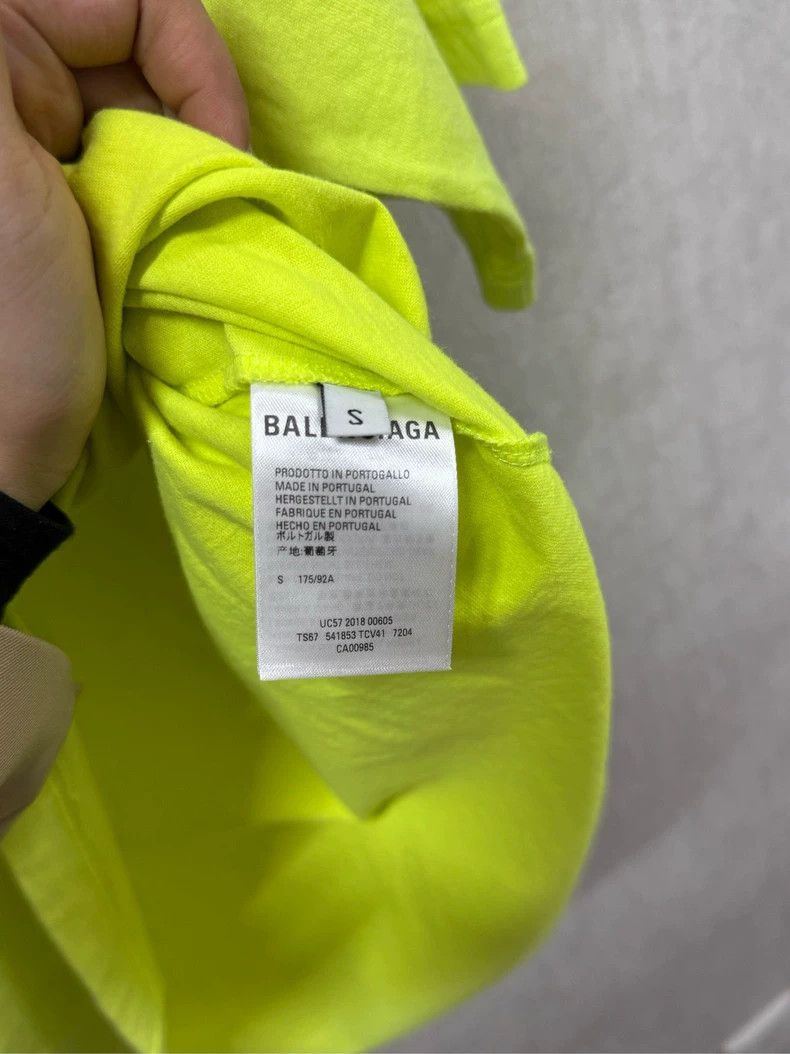 Balenciaga Balenciaga T-shirt + embroidered logo Size US S / EU 44-46 / 1 - 4 Thumbnail