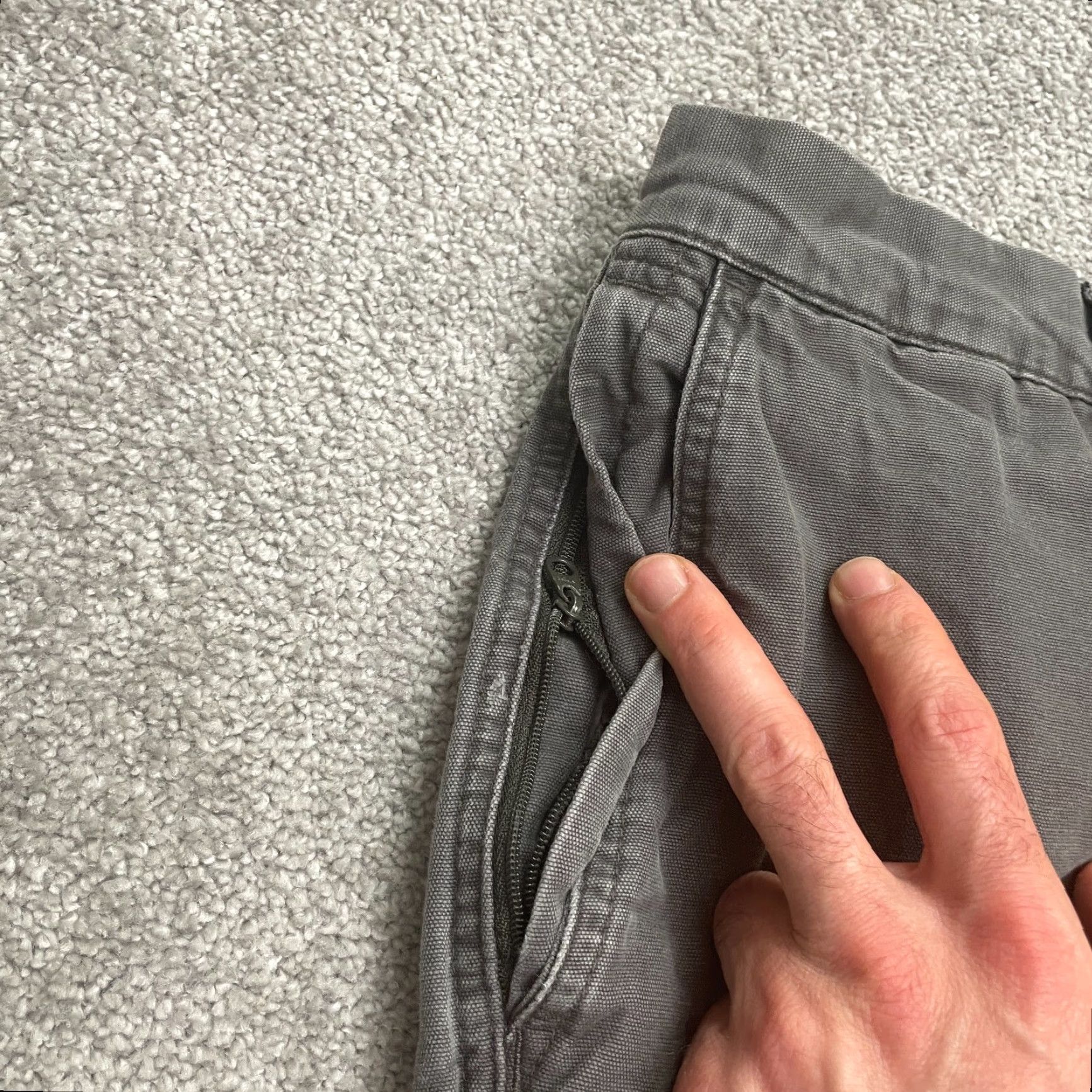 Vintage Columbia Pants Mens 40 Gray Carpenter Straight Leg Cotton Workwear Outdoor Hiking Casual Size US 40 / EU 56 - 7 Thumbnail