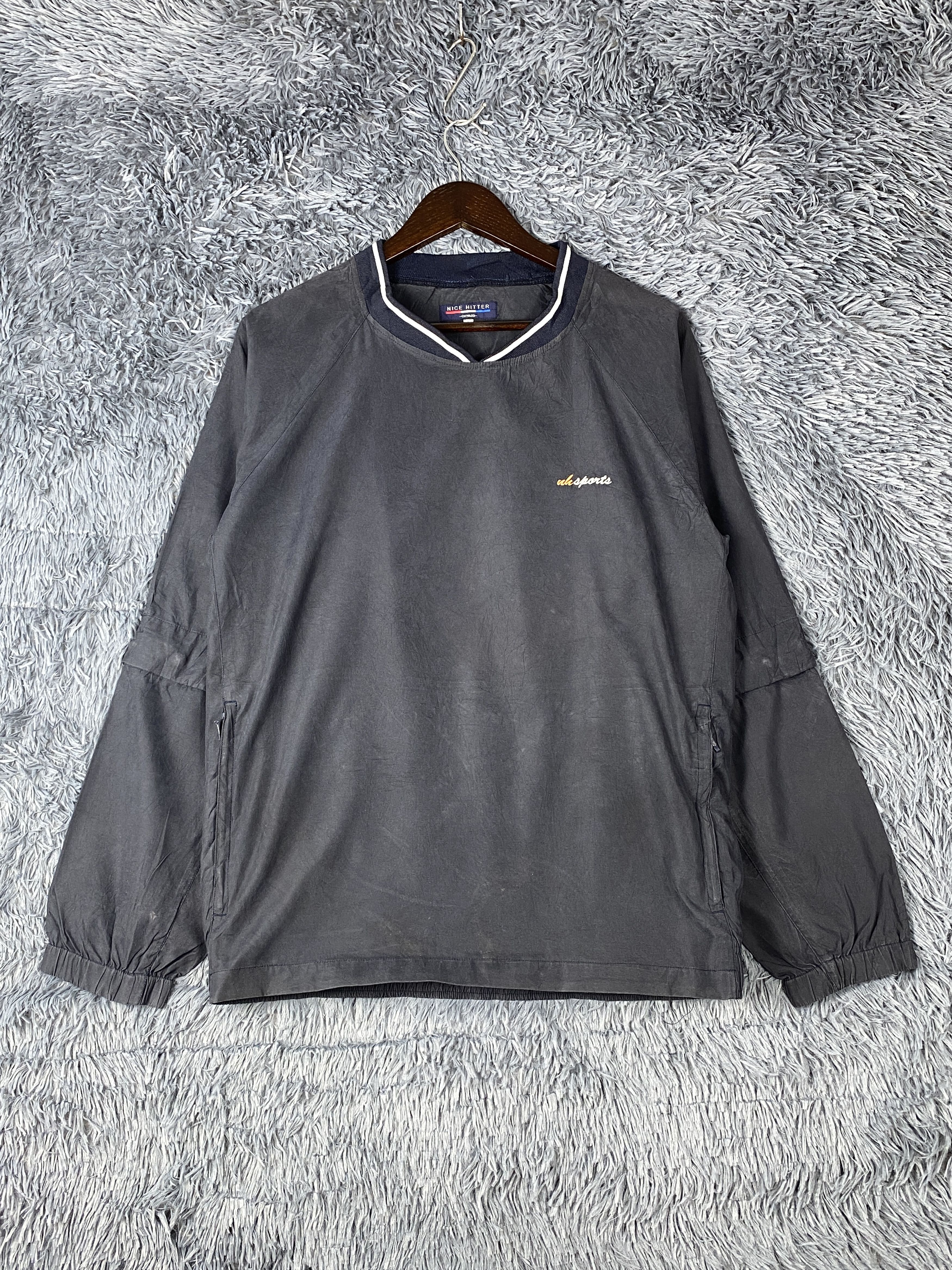image of Vintage Nice Hitter Onward Jacket in Black, Men's (Size Medium)
