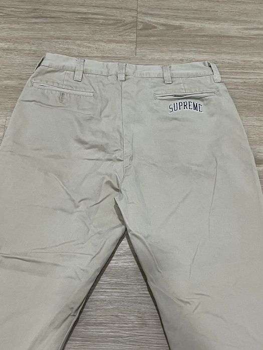 Supreme Supreme Chino Work Pants Embroidered Logo Size 30