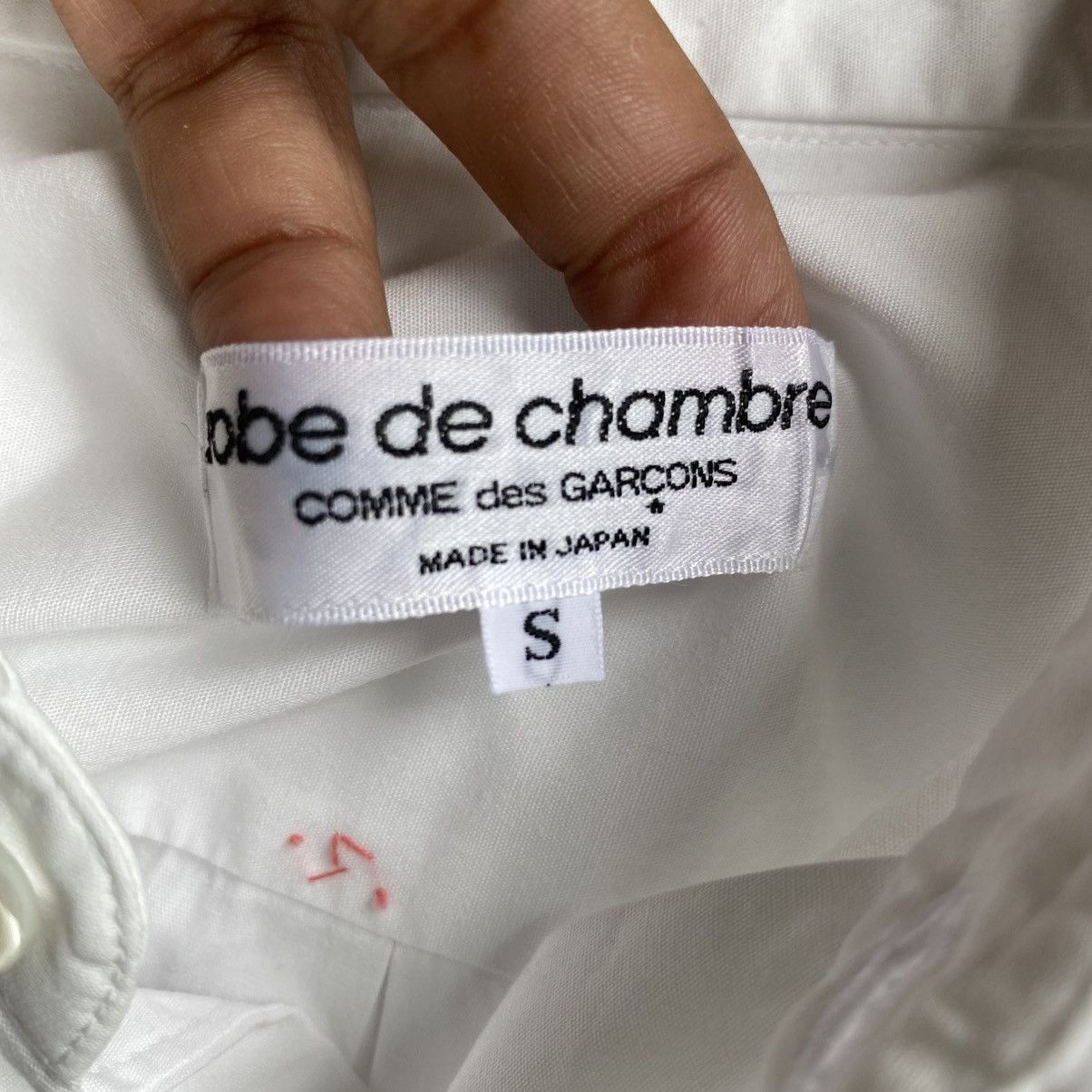 Comme des Garcons Comme des Garcons White Long Sleeve Pleated Shirt Size S / US 4 / IT 40 - 7 Thumbnail